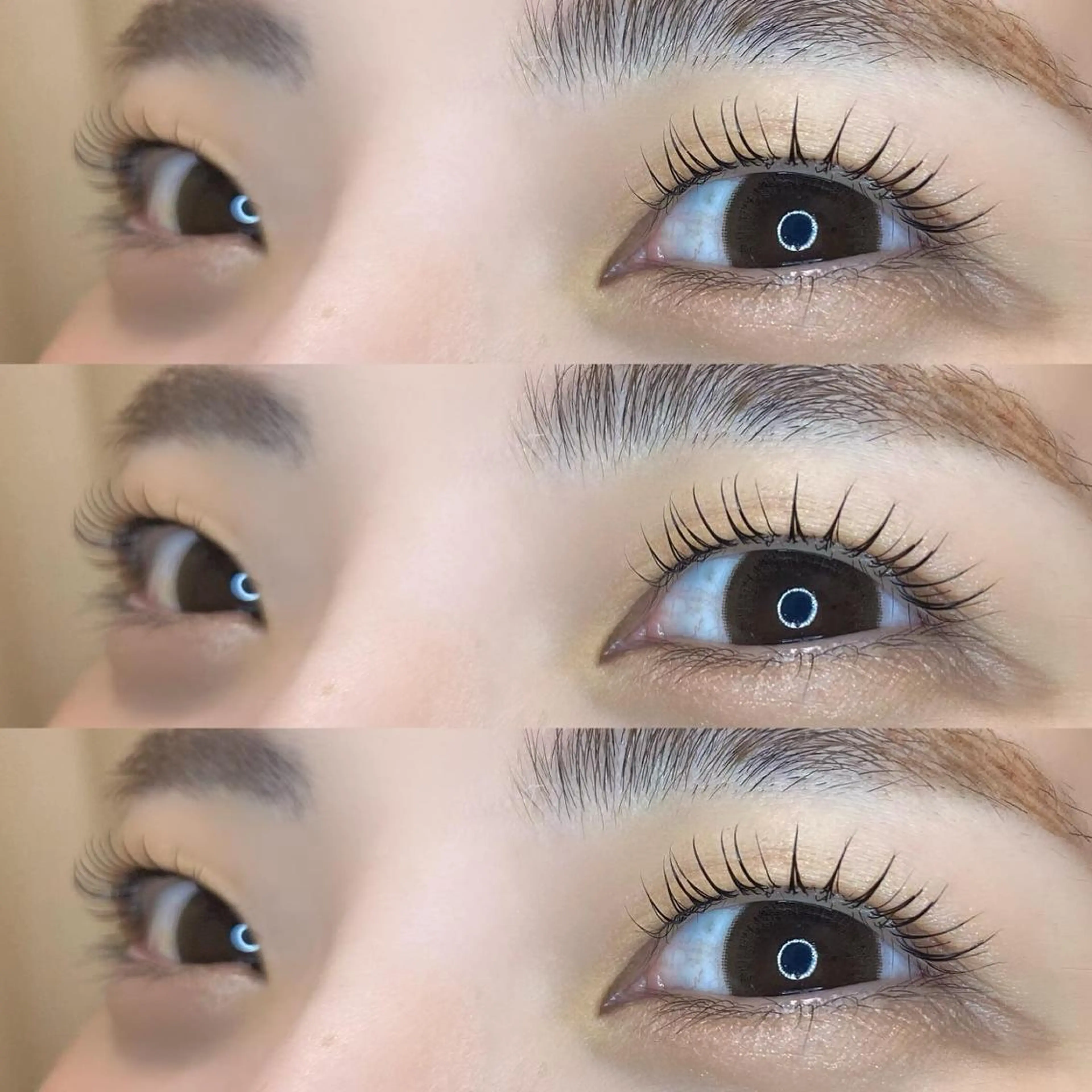 マツエク・マツパ パリジェンヌラッシュリフト まつげパーマ 一重×まつ毛パーマ KURUMI🦋 まつエクまつパ美眉のマツエク・マツパデザイン