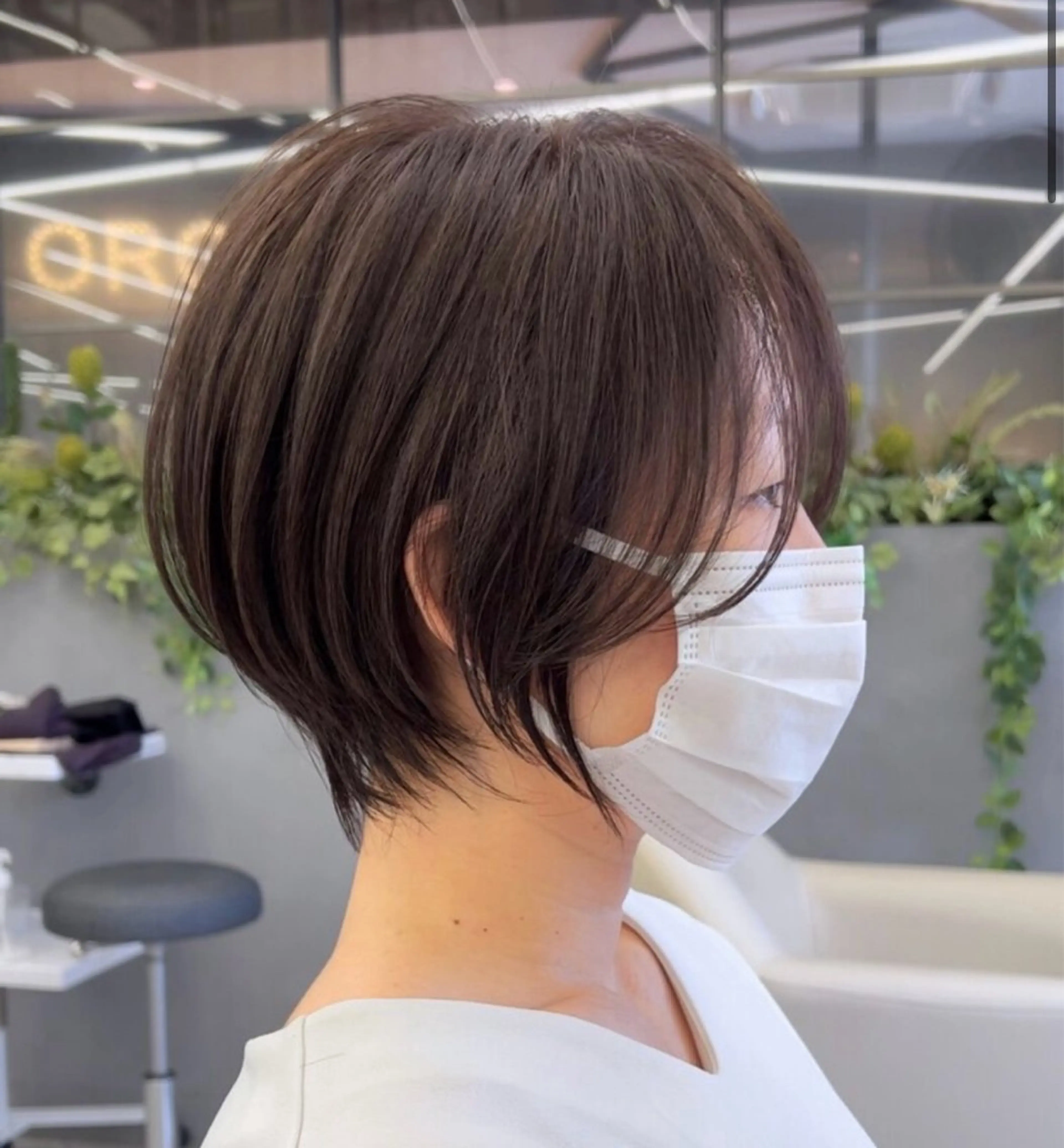 ショート 尾前 了守のヘアスタイル