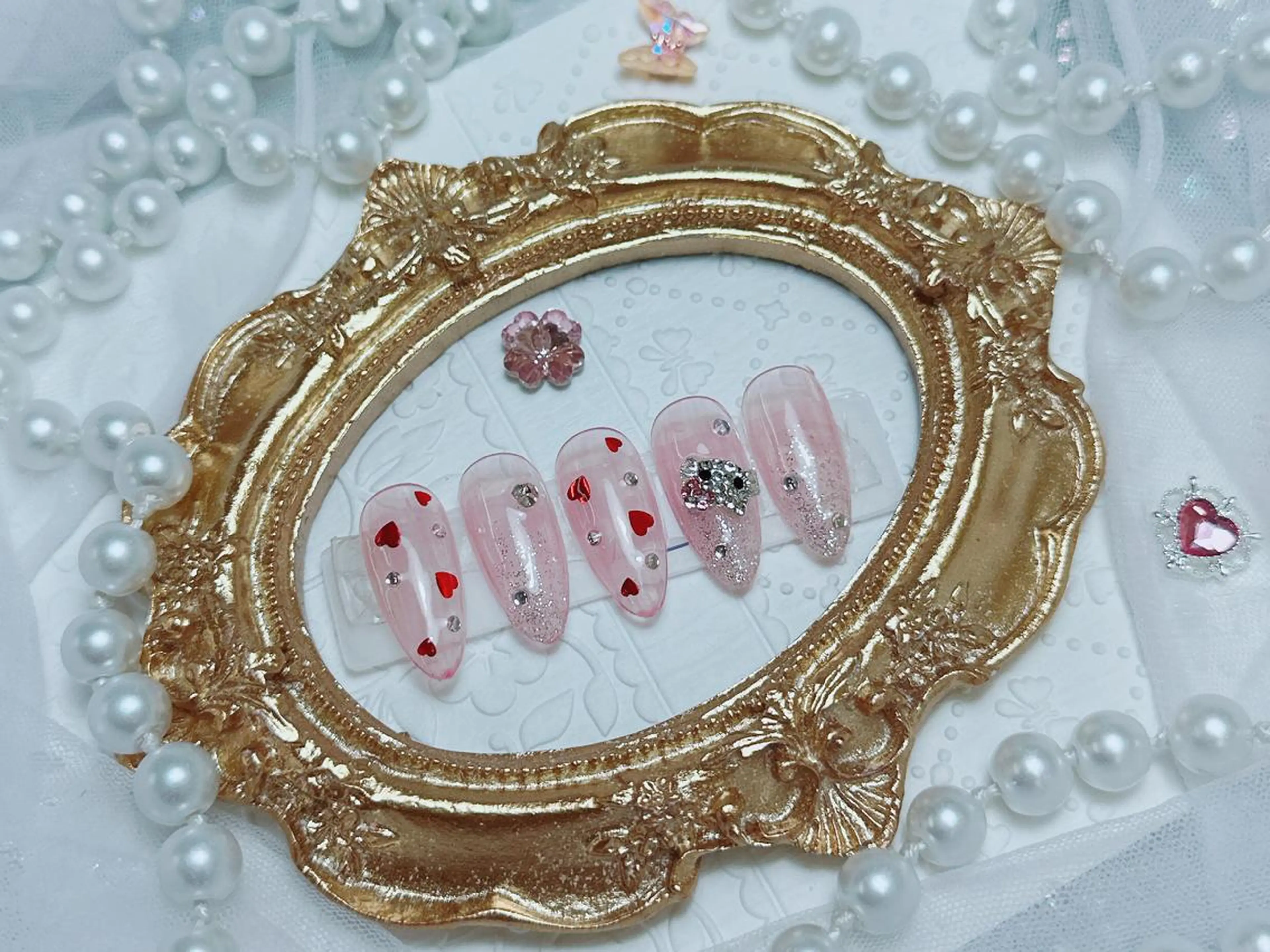 ネイル バレンタイン Feliz nailのネイルデザイン