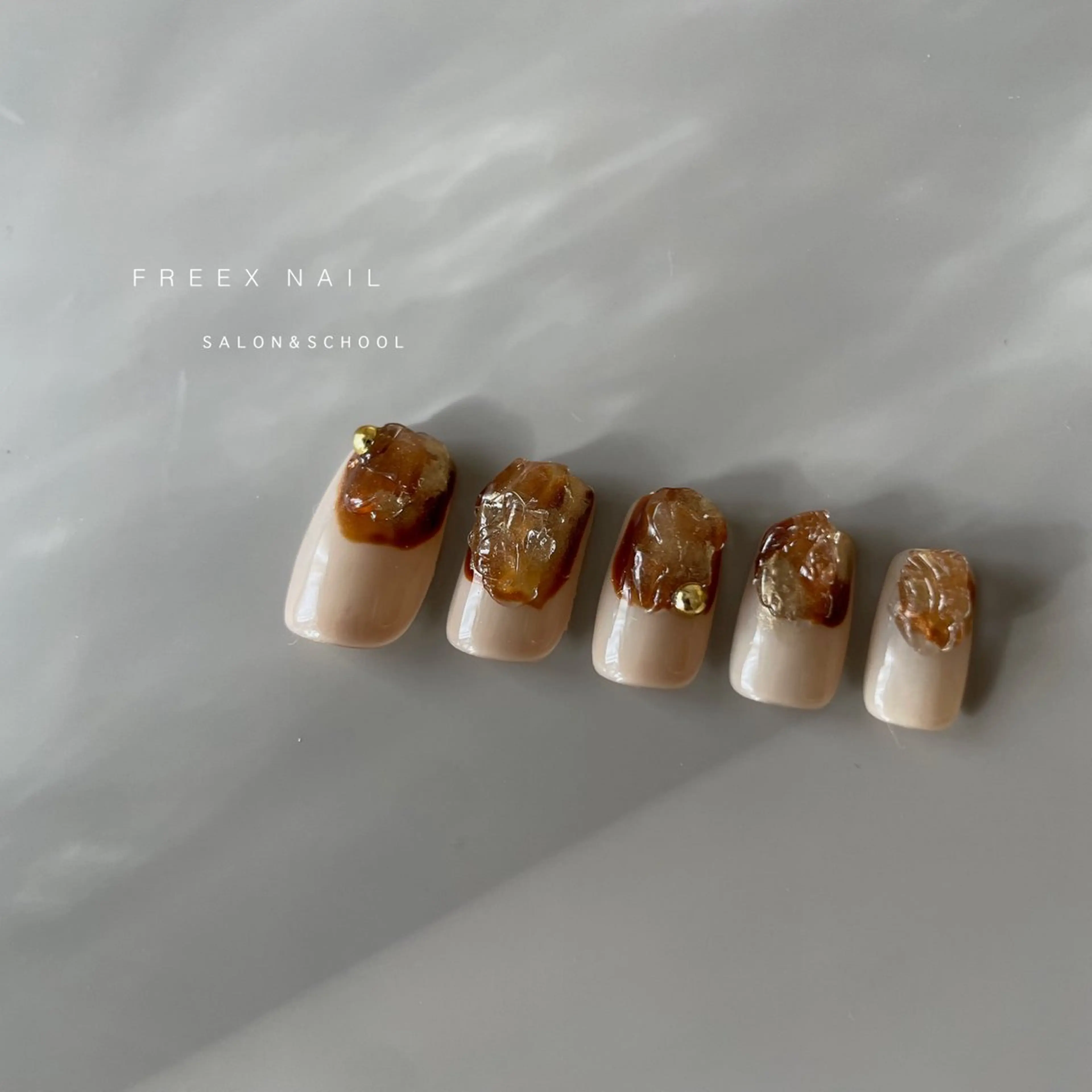 ネイル ニュアンスネイル ハンドネイル ハンドケア freex nail /ニュアンス/個性派のネイルデザイン