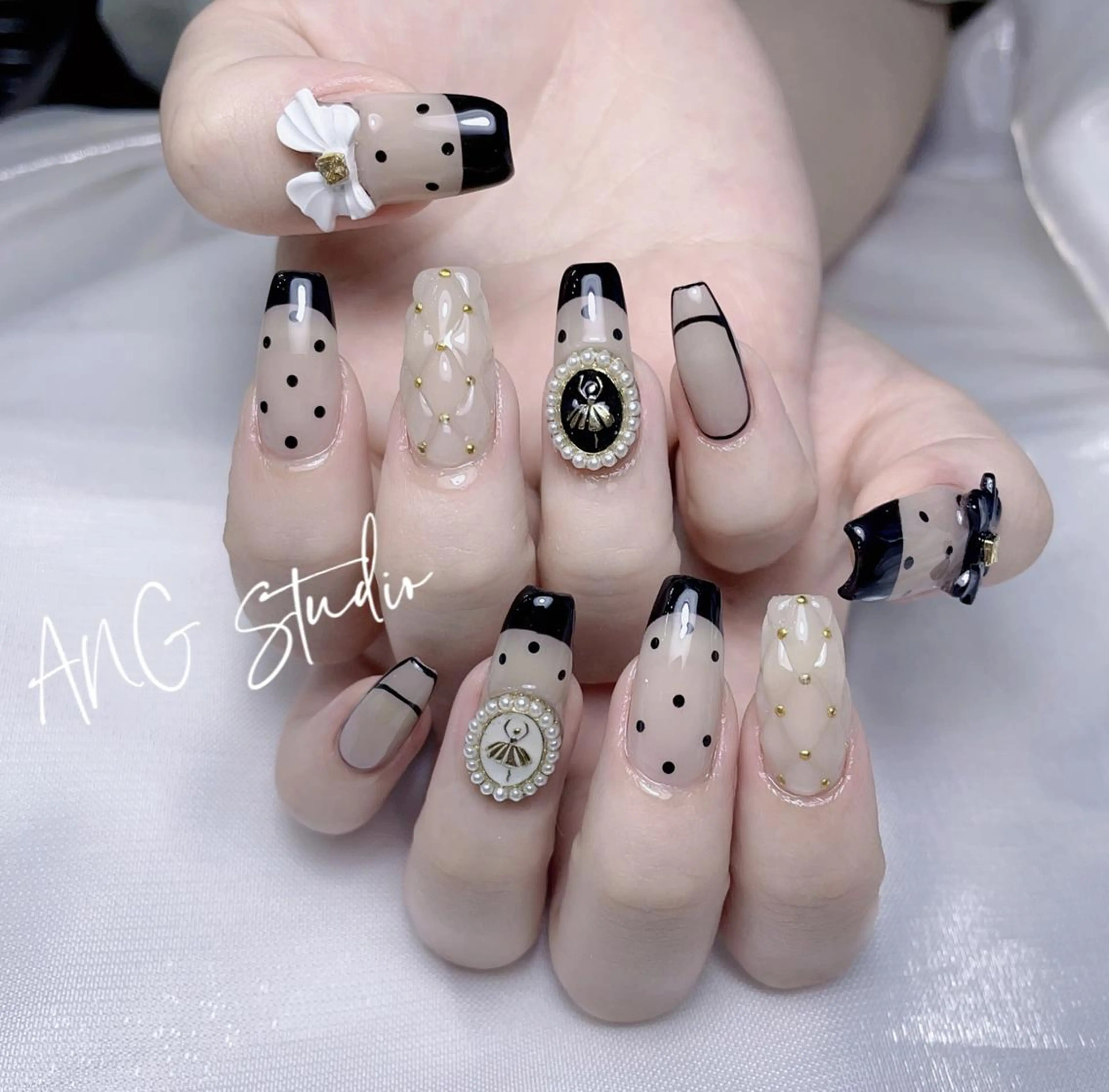 ネイル ANG アクリル スカルプ専門🌸のネイルデザイン