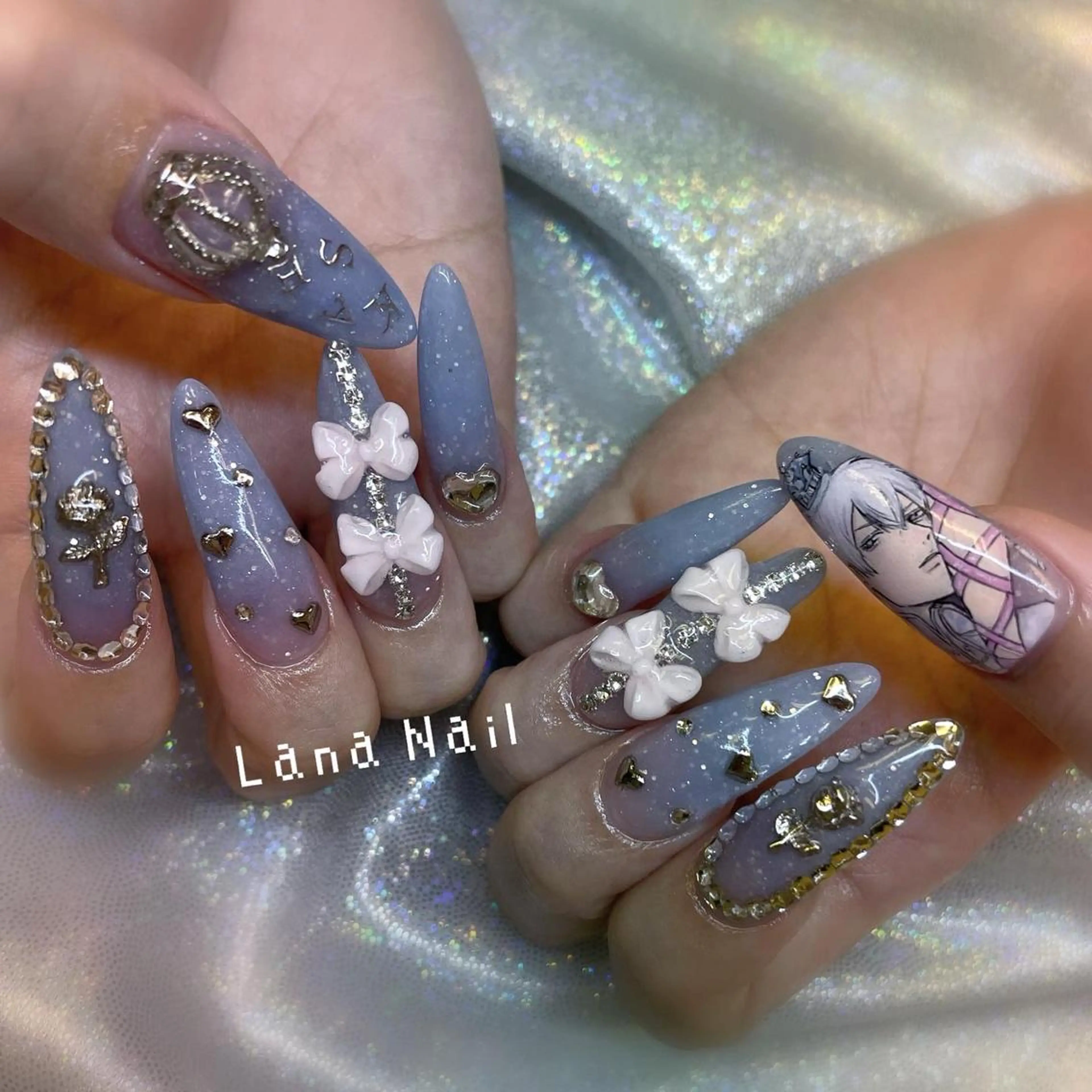 ネイル スカルプネイル Lana Nailのネイルデザイン