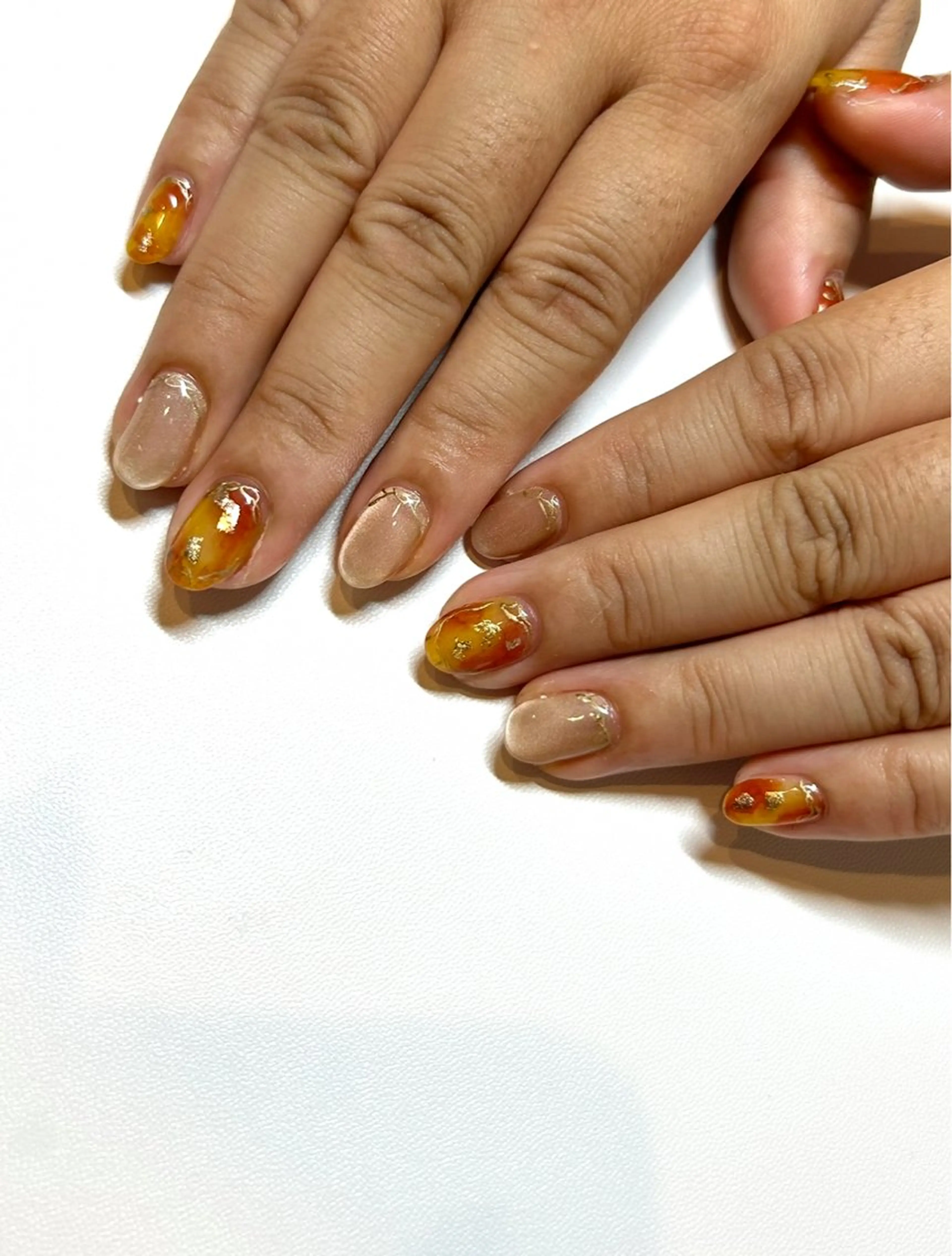 ネイル 持ち込み ハンドネイル 頑張る女性の味方✴︎ M.i nail ♡のネイルデザイン