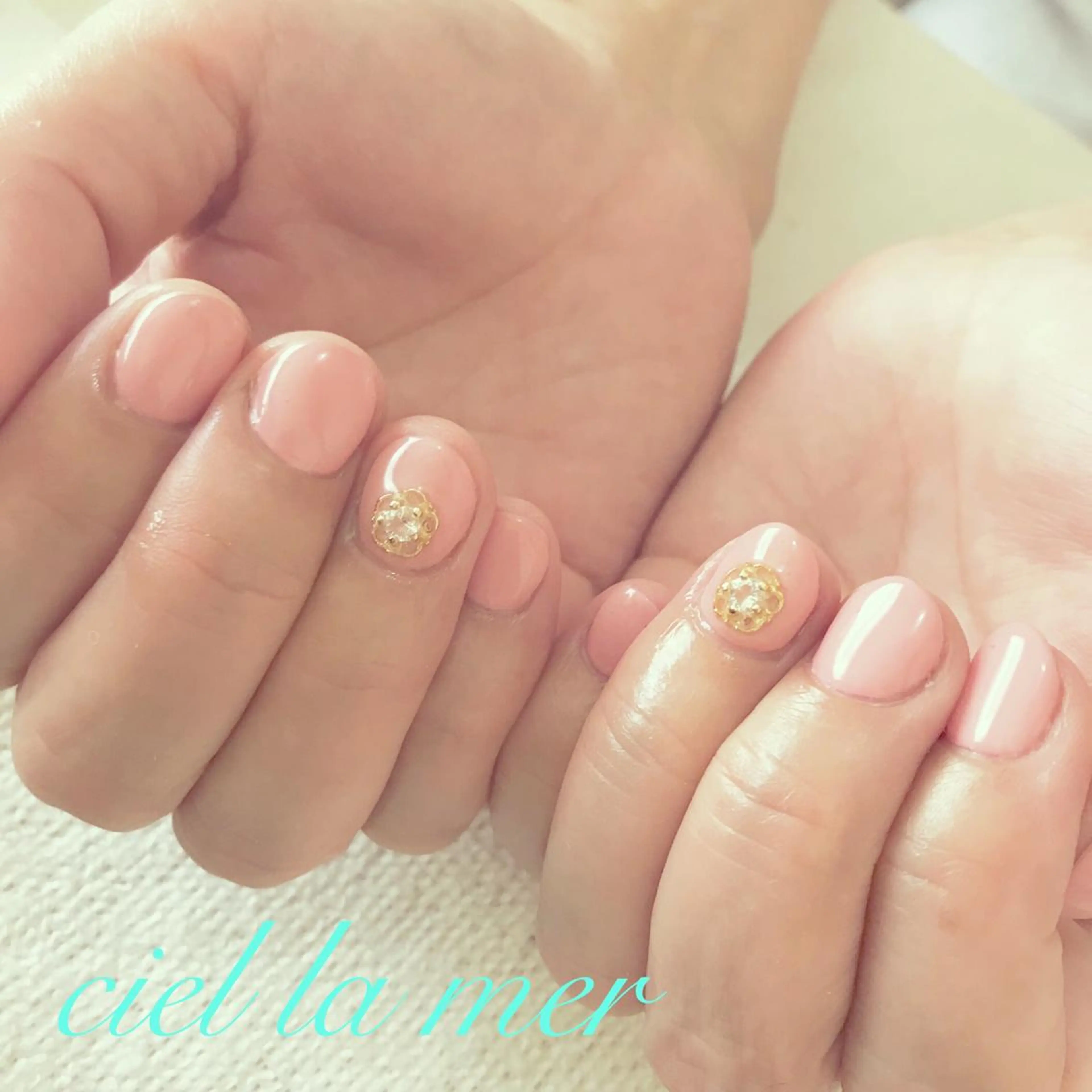 ネイル ハンドネイル フットネイル ciel la merのネイルデザイン