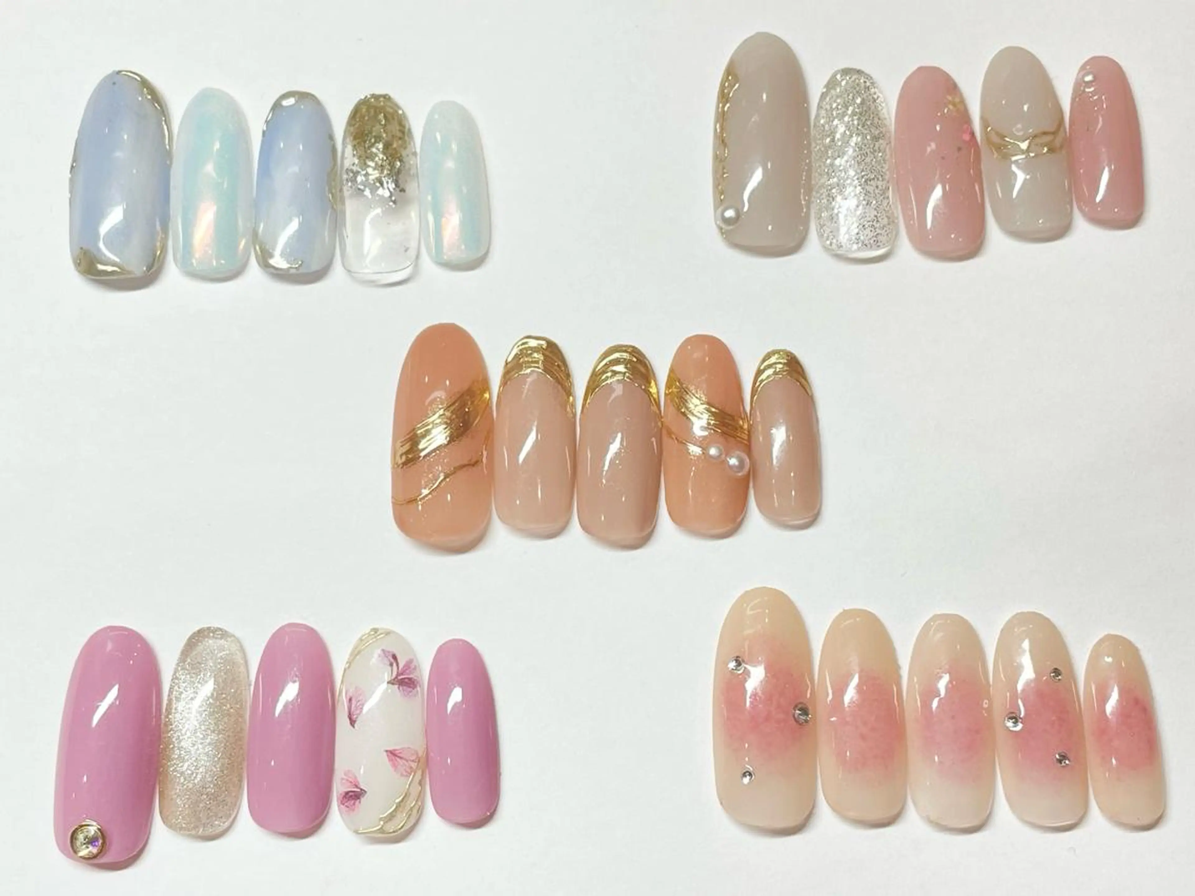 ネイル ジェルネイル ハンドネイル 浅野 志帆のネイルデザイン