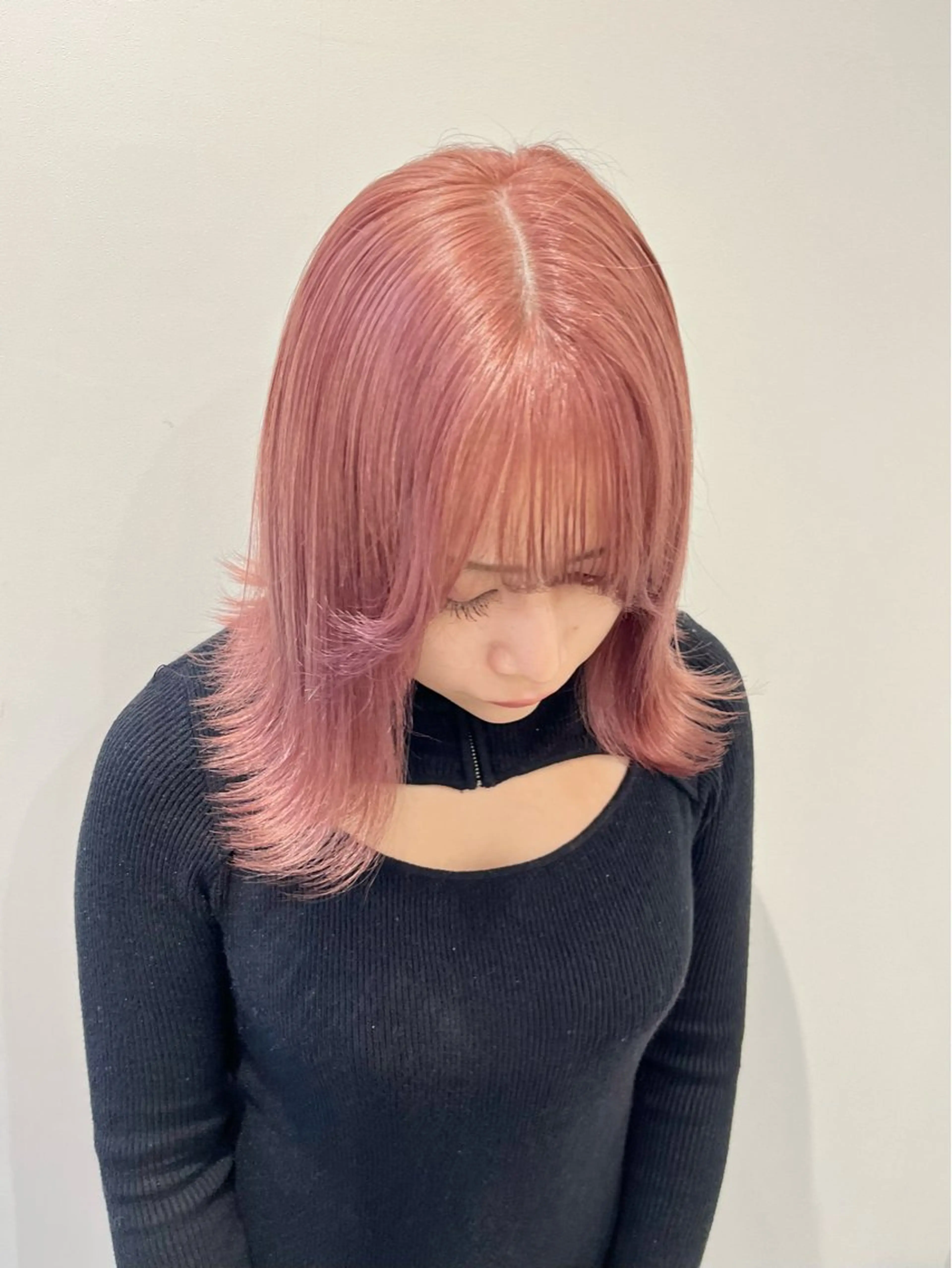 ミディアム カラー ヘアカラー レイヤー⭐️カラー ⭐️平川雅史のヘアスタイル