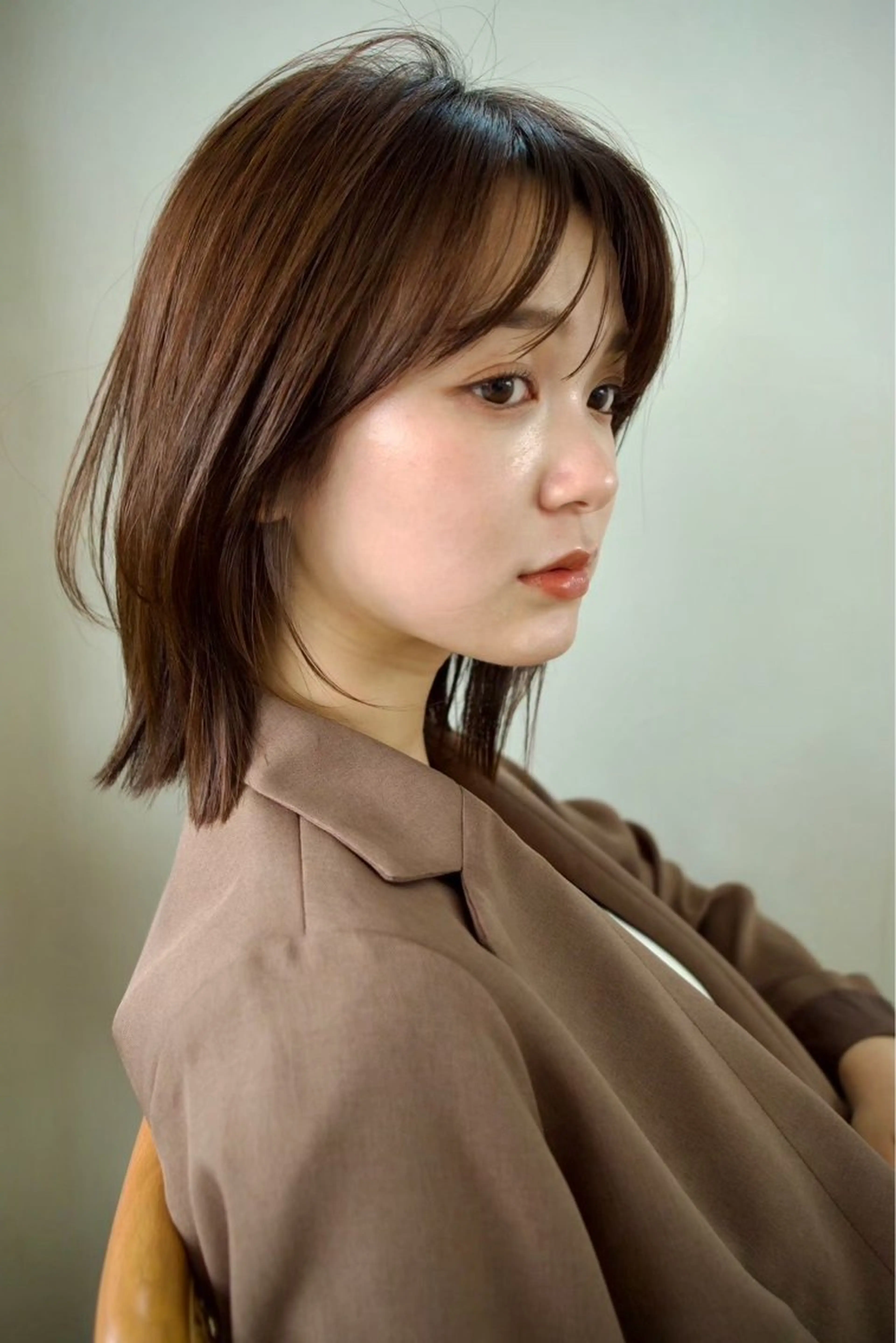 ショート 透明感カラー/似合わ せカット/大島実加永のヘアスタイル