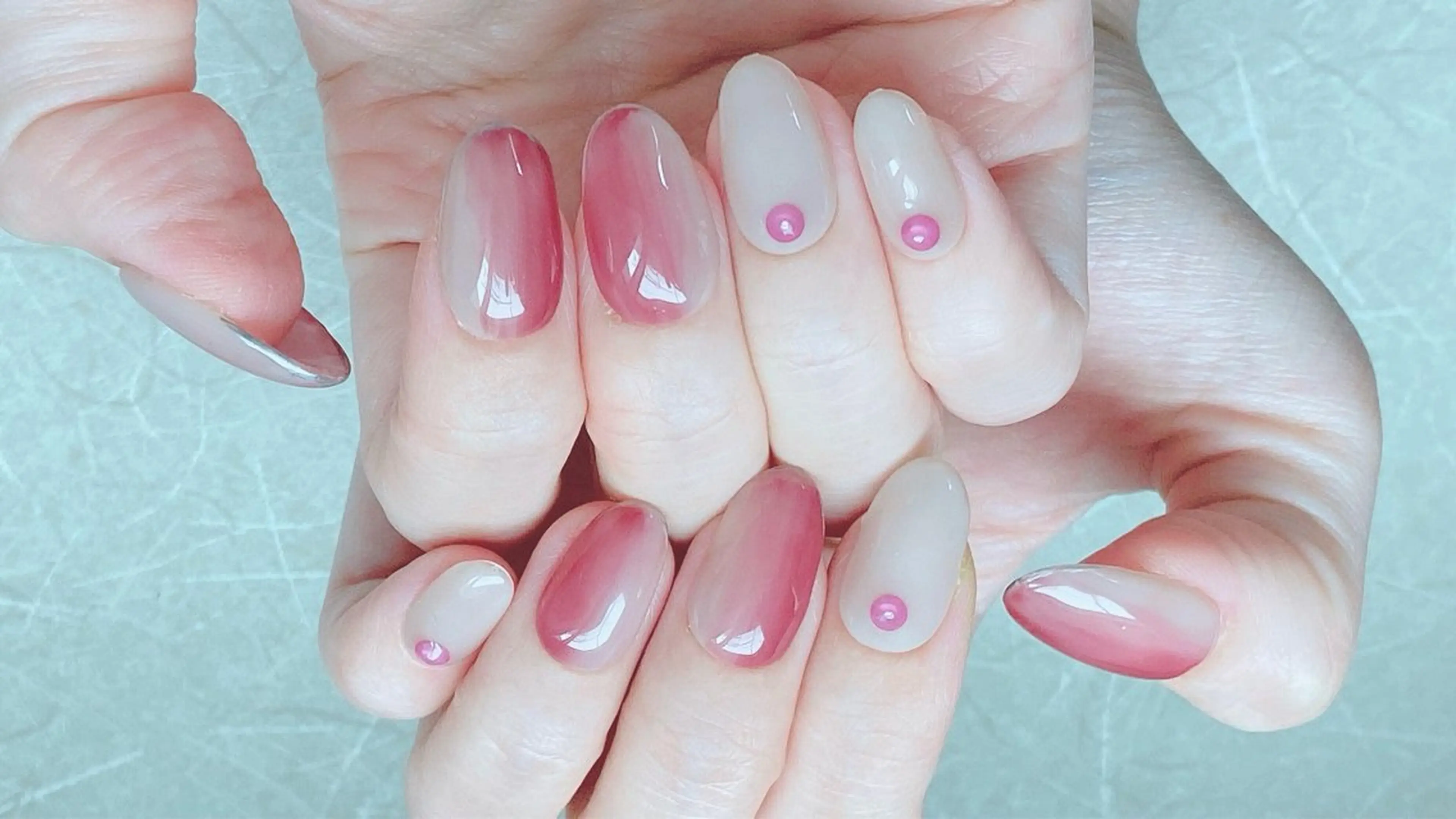 ショート amireux所属・チ まるこのネイルデザイン