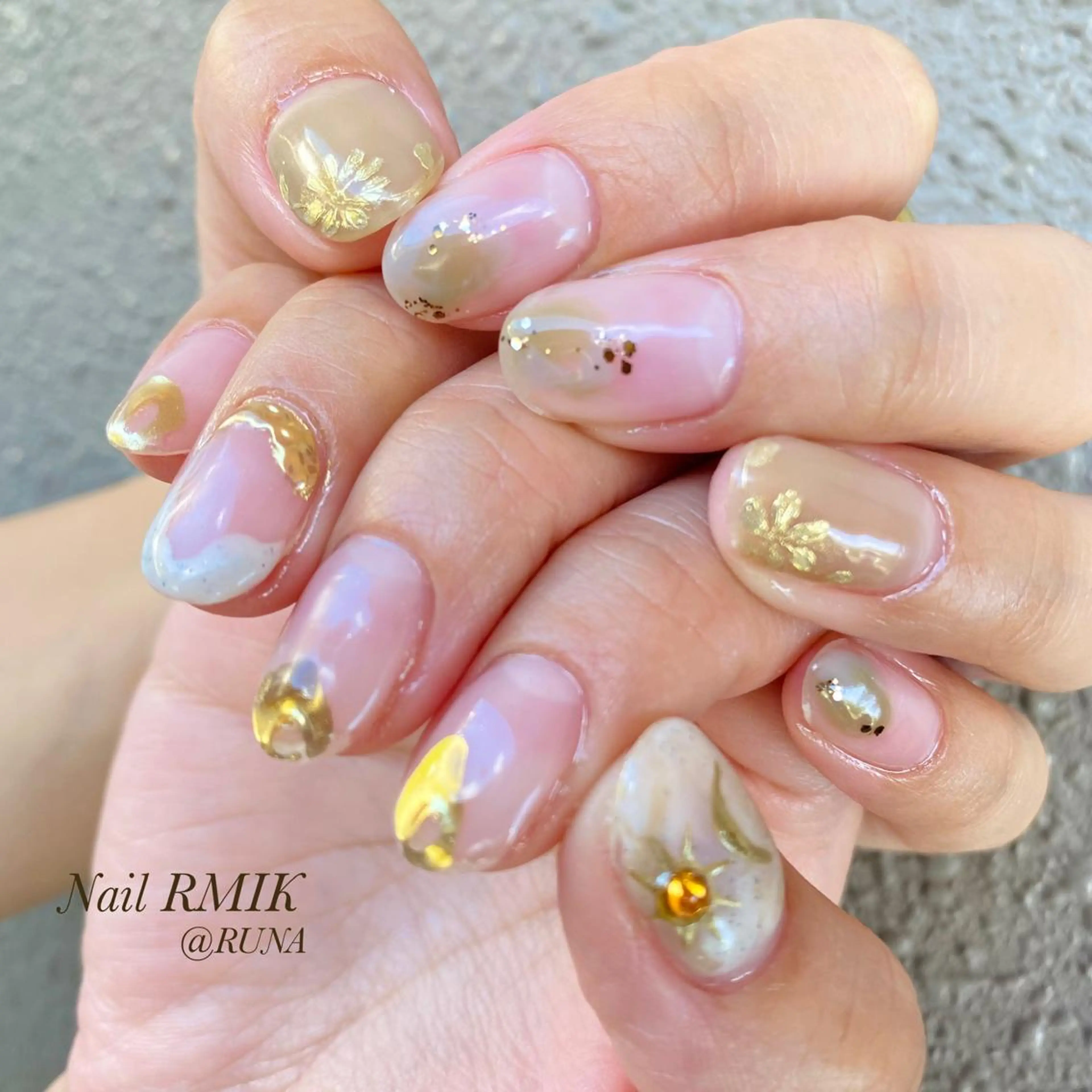 ネイル ハンドネイル nailsalon RMIKのネイルデザイン