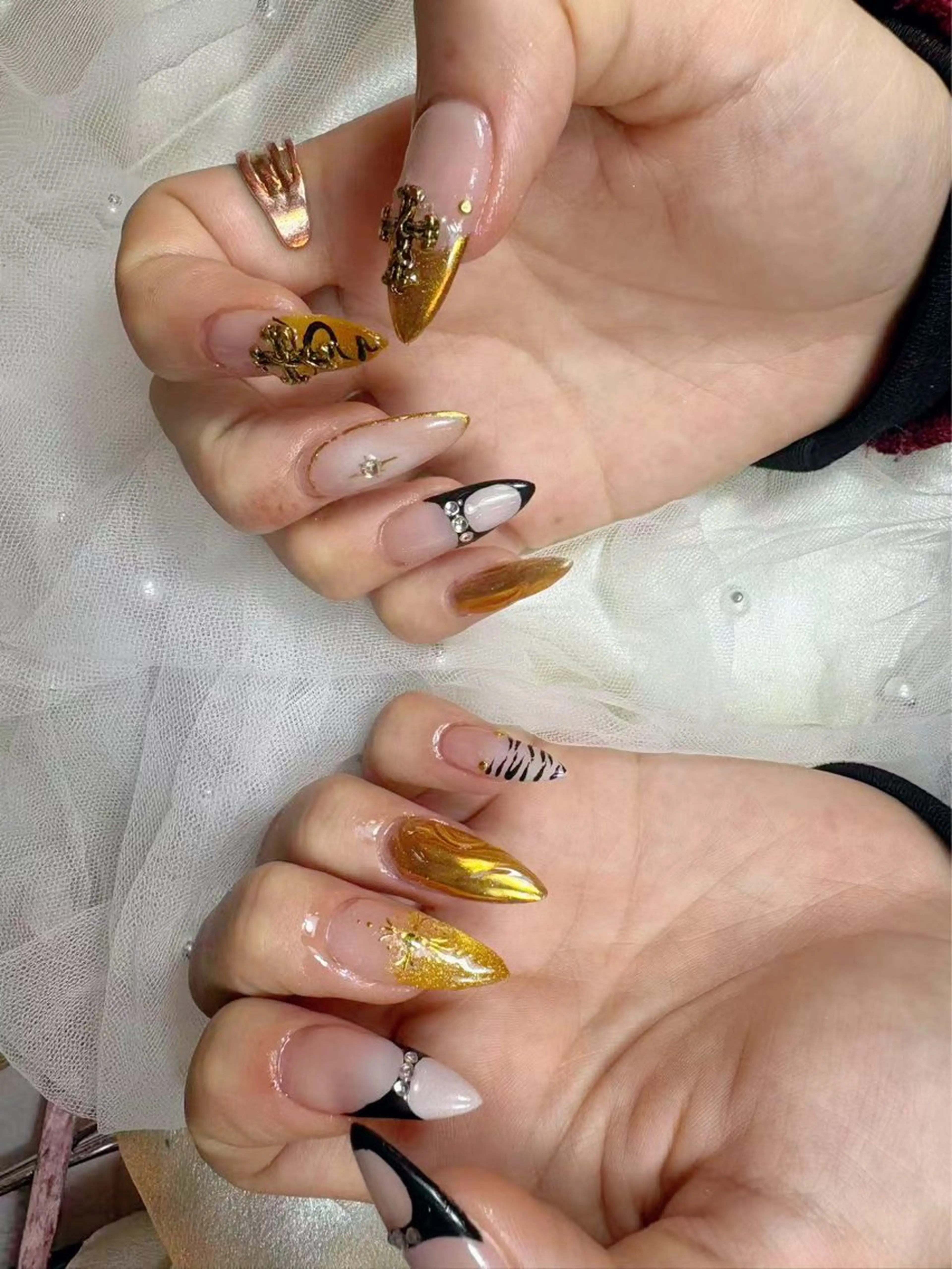 ネイル ハンドネイル リセス 高田馬場💎のネイルデザイン