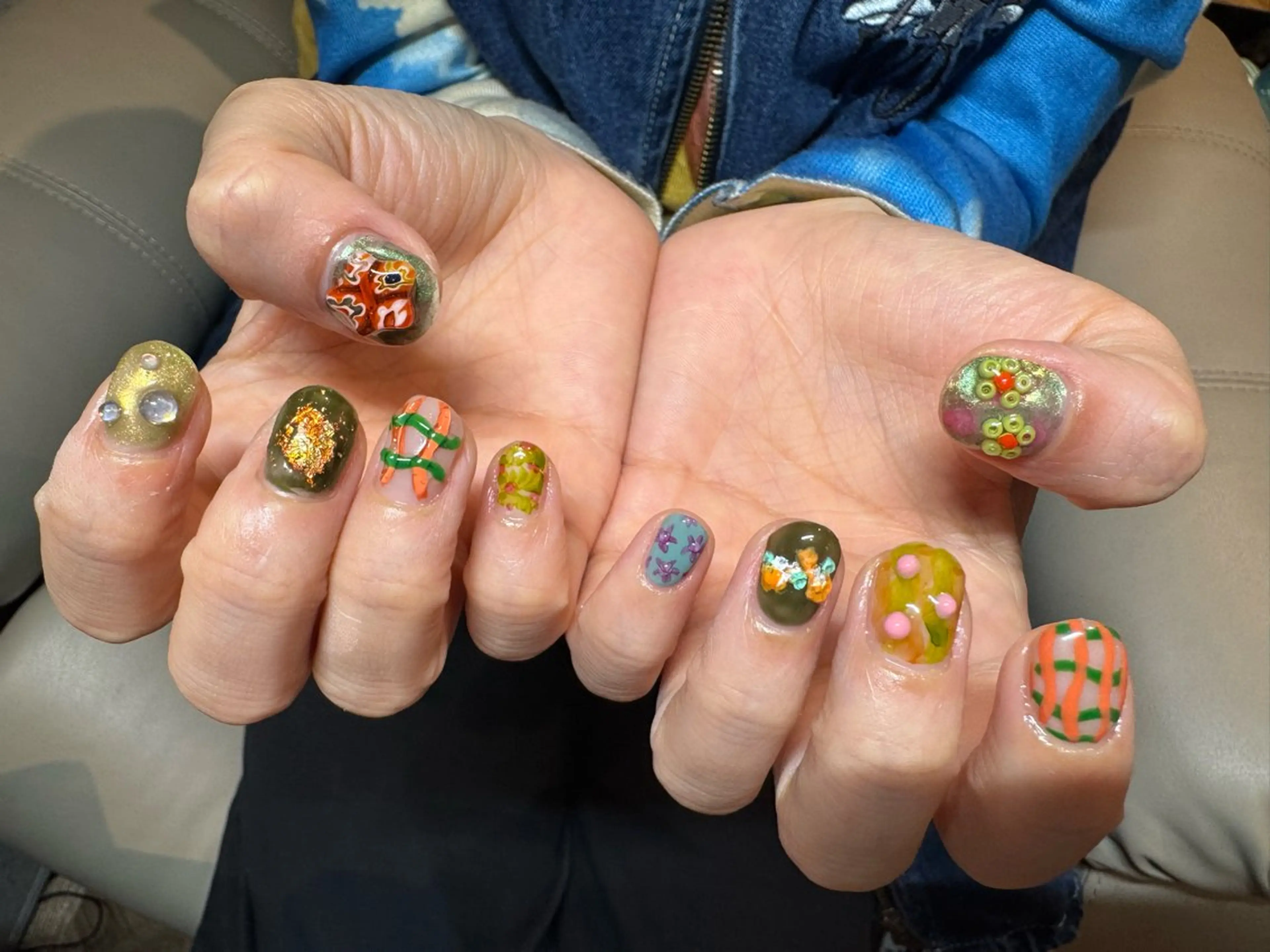 ネイル ハンドネイル tsumeasobi所属・tsumeasobi 🪬macoのネイルデザイン