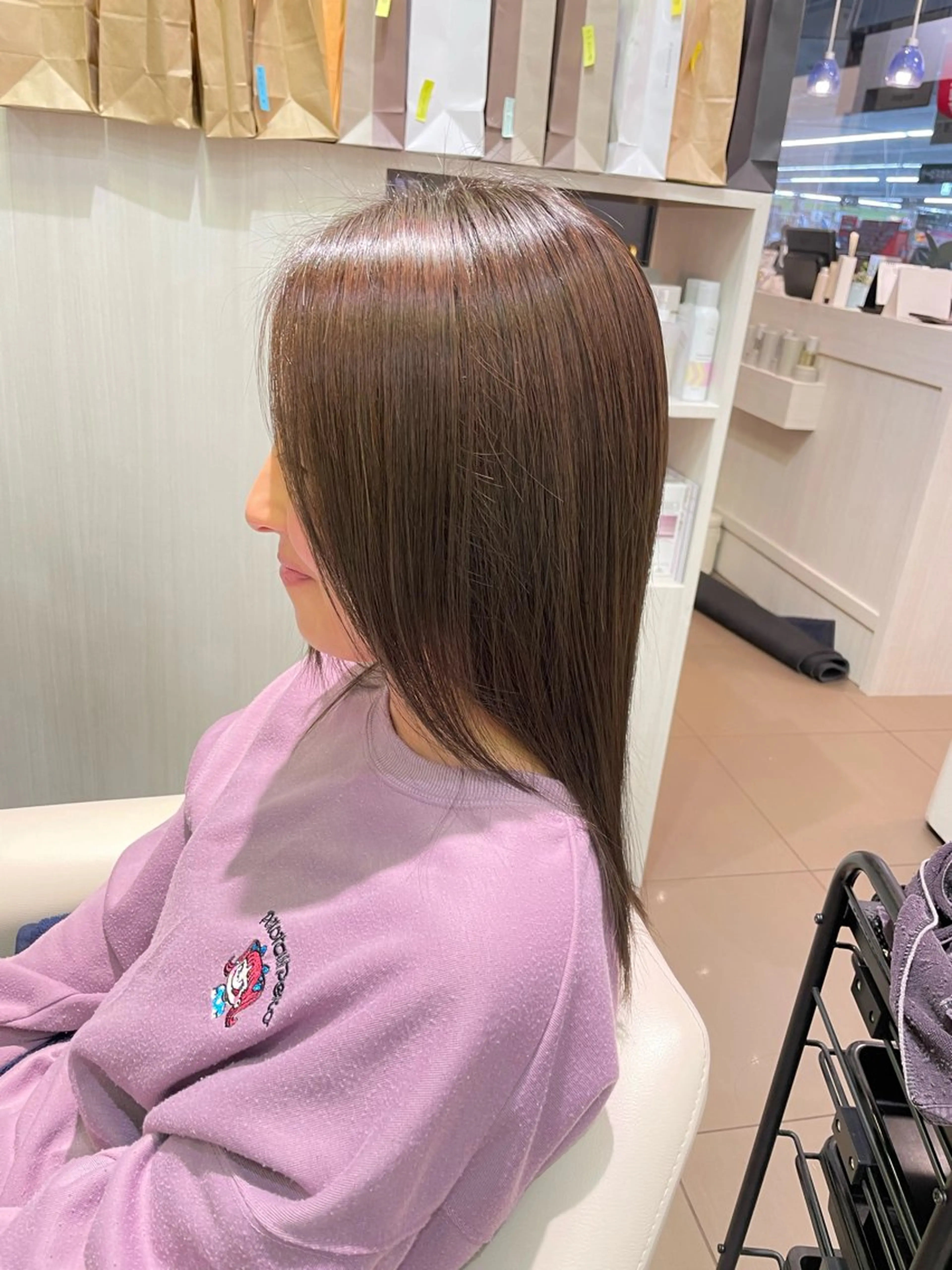 カラー イルミナカラー jouir_ yukiのヘアスタイル