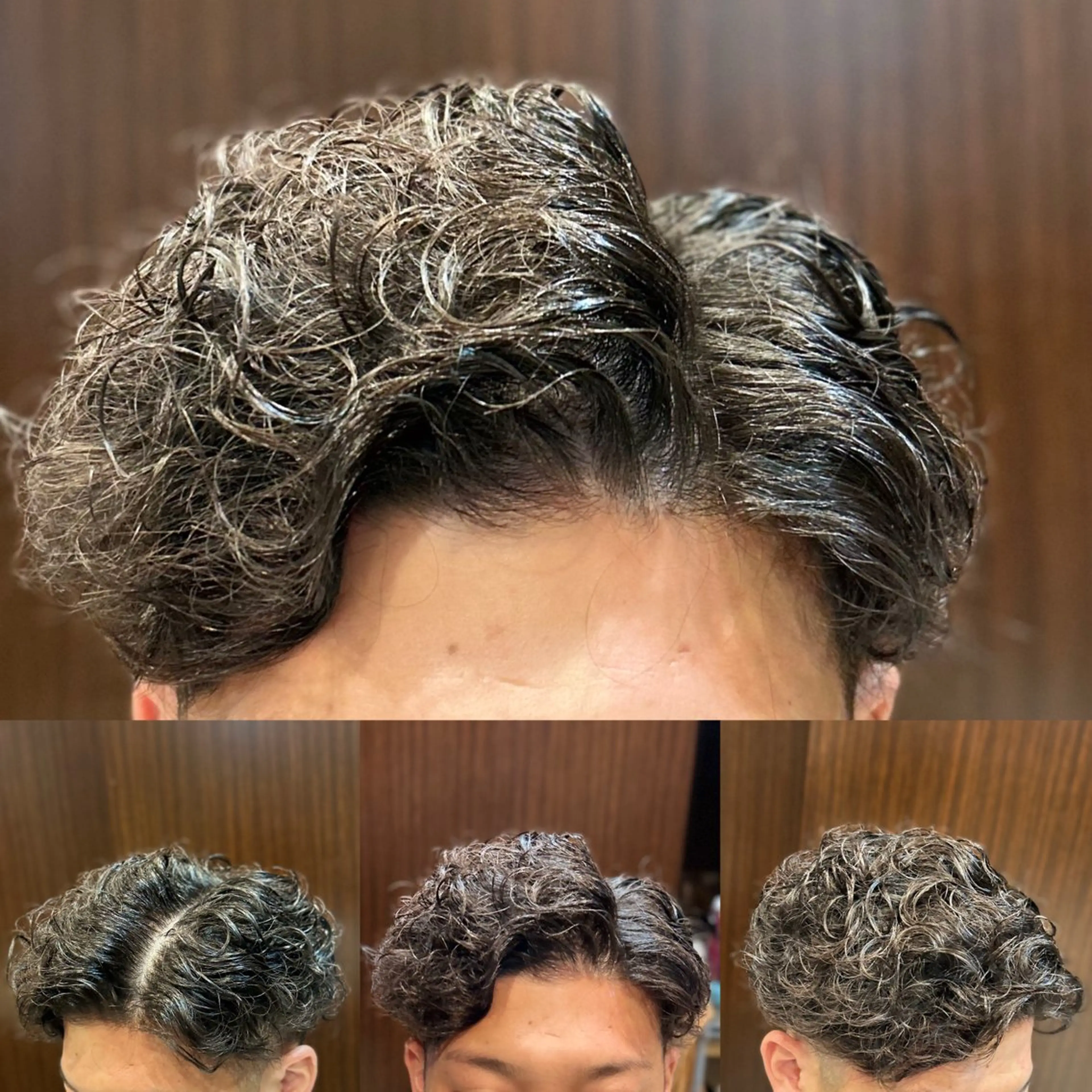 ミディアム パーマ メンズ 💈田上 立輝のヘアスタイル