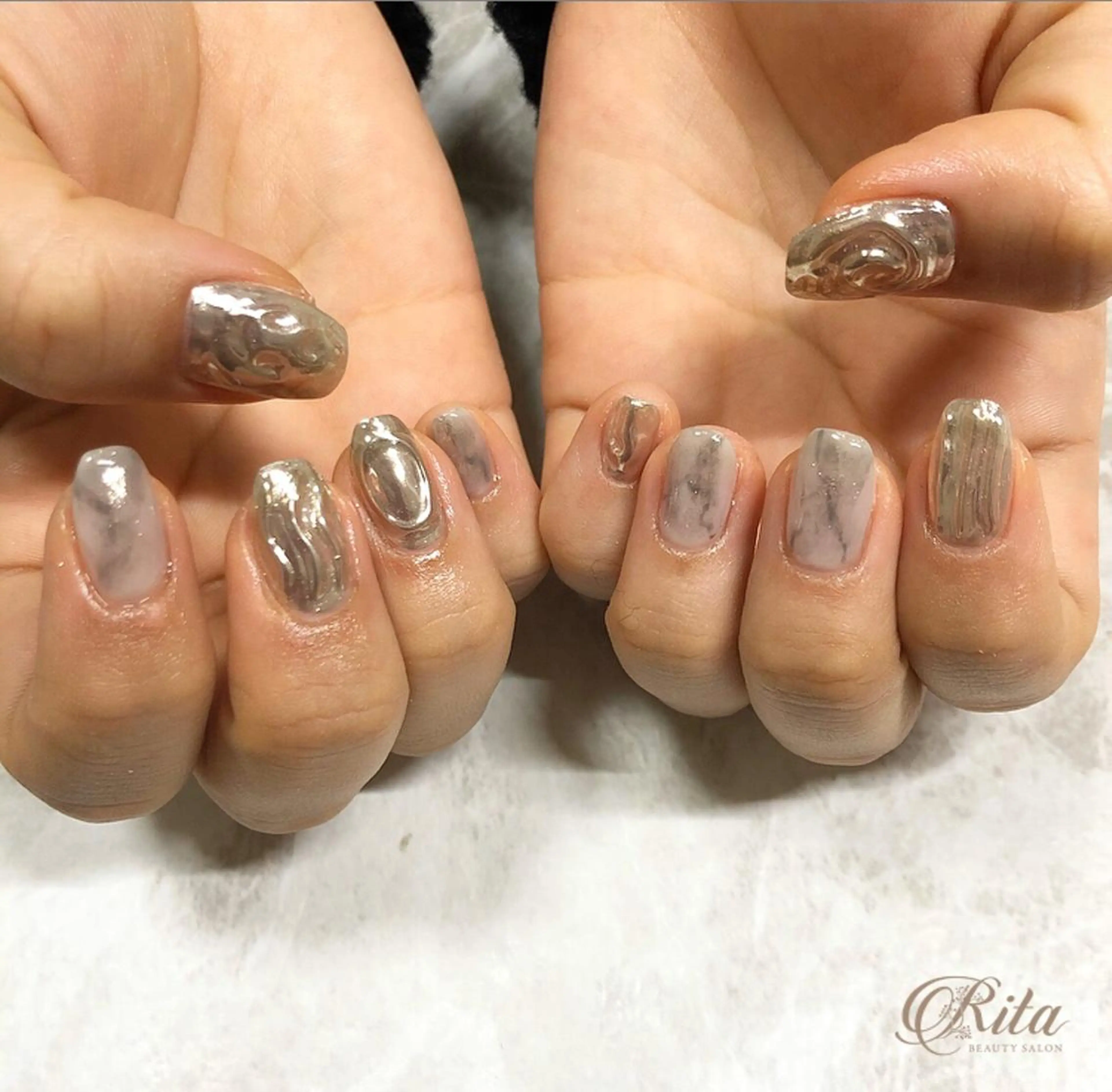 ネイル Rio 𓍼のネイルデザイン