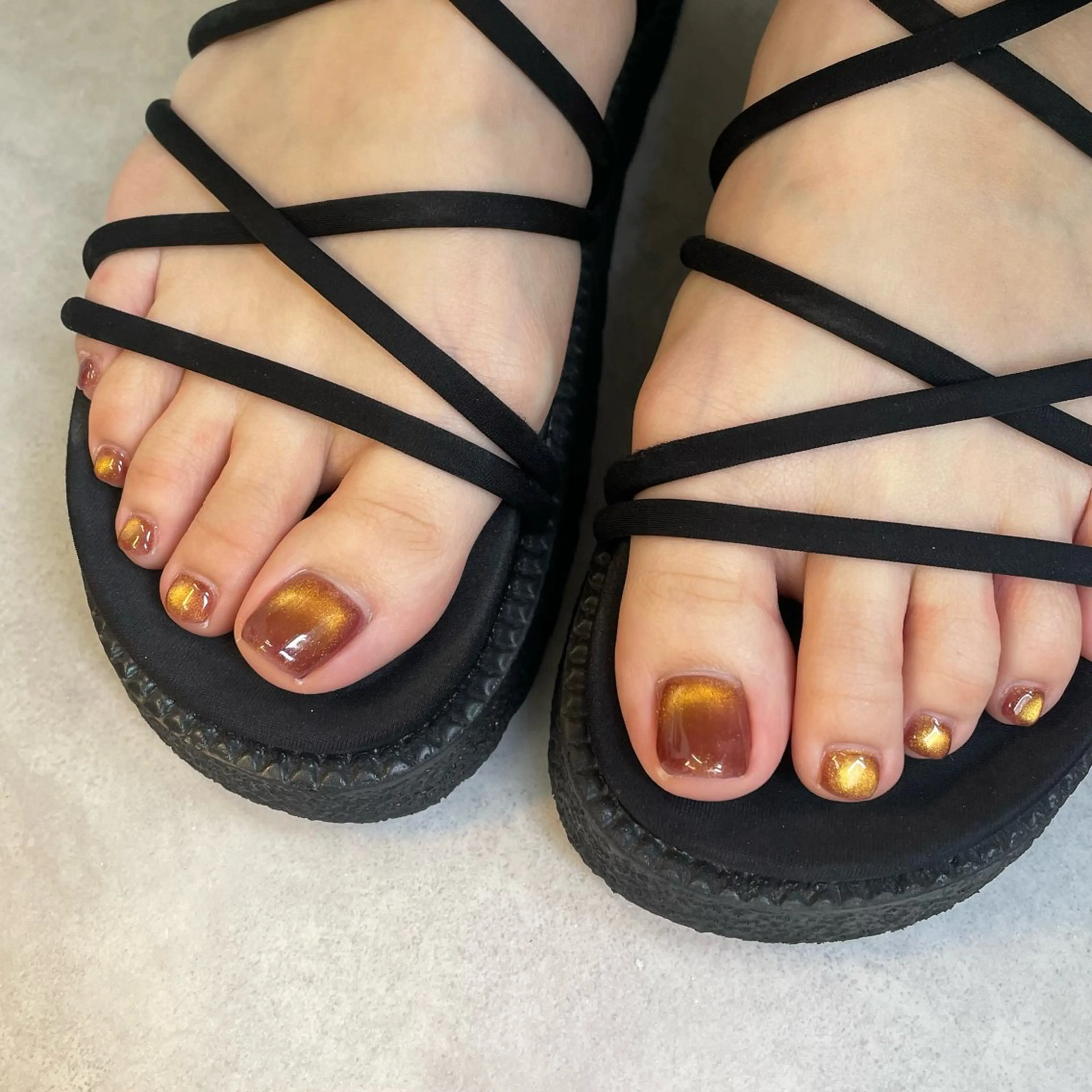 🦶フット マグネット/オーロラ/オフありの写真