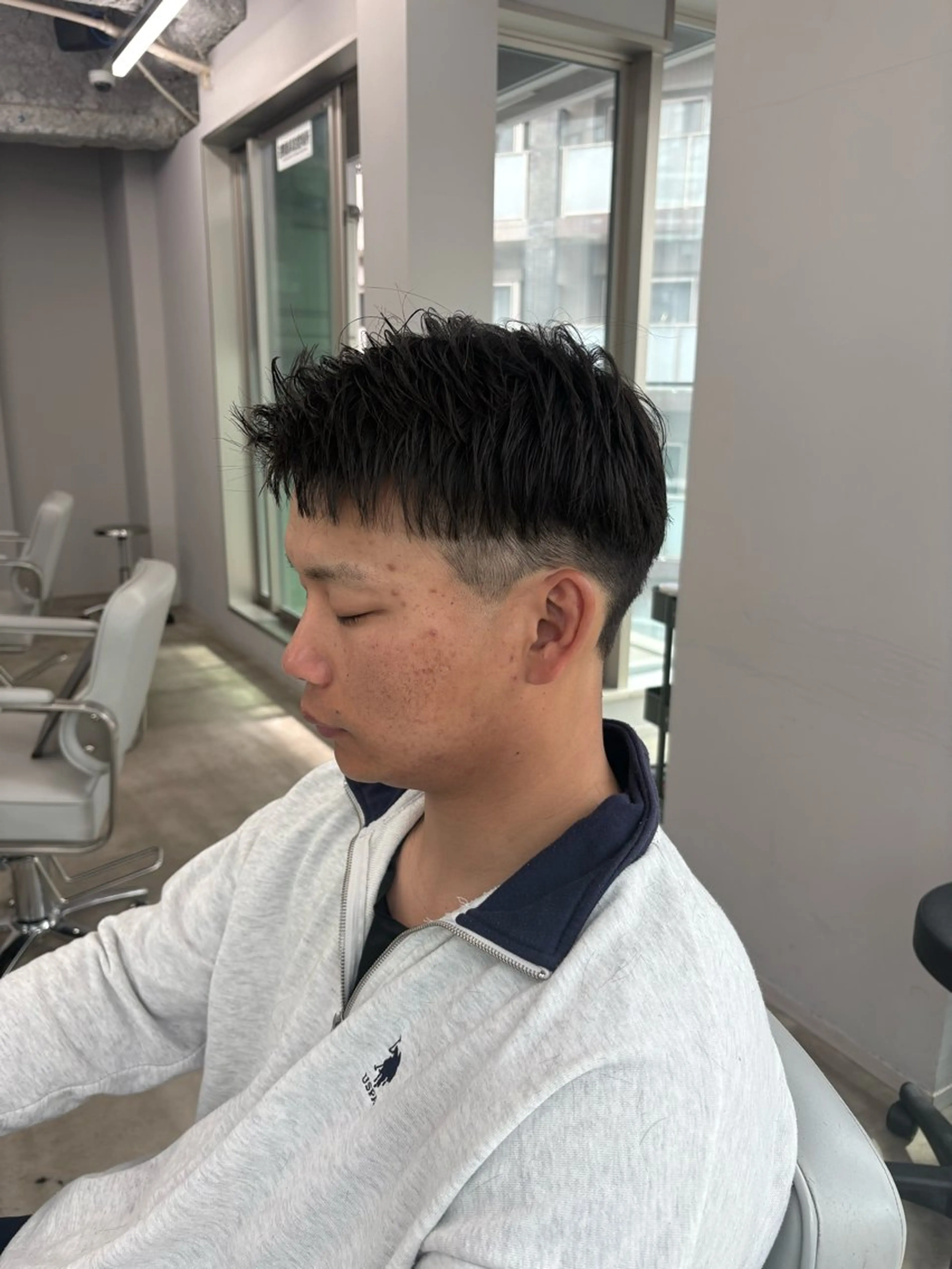 メンズ カット ヘアセット メンズカット めいのヘアスタイル