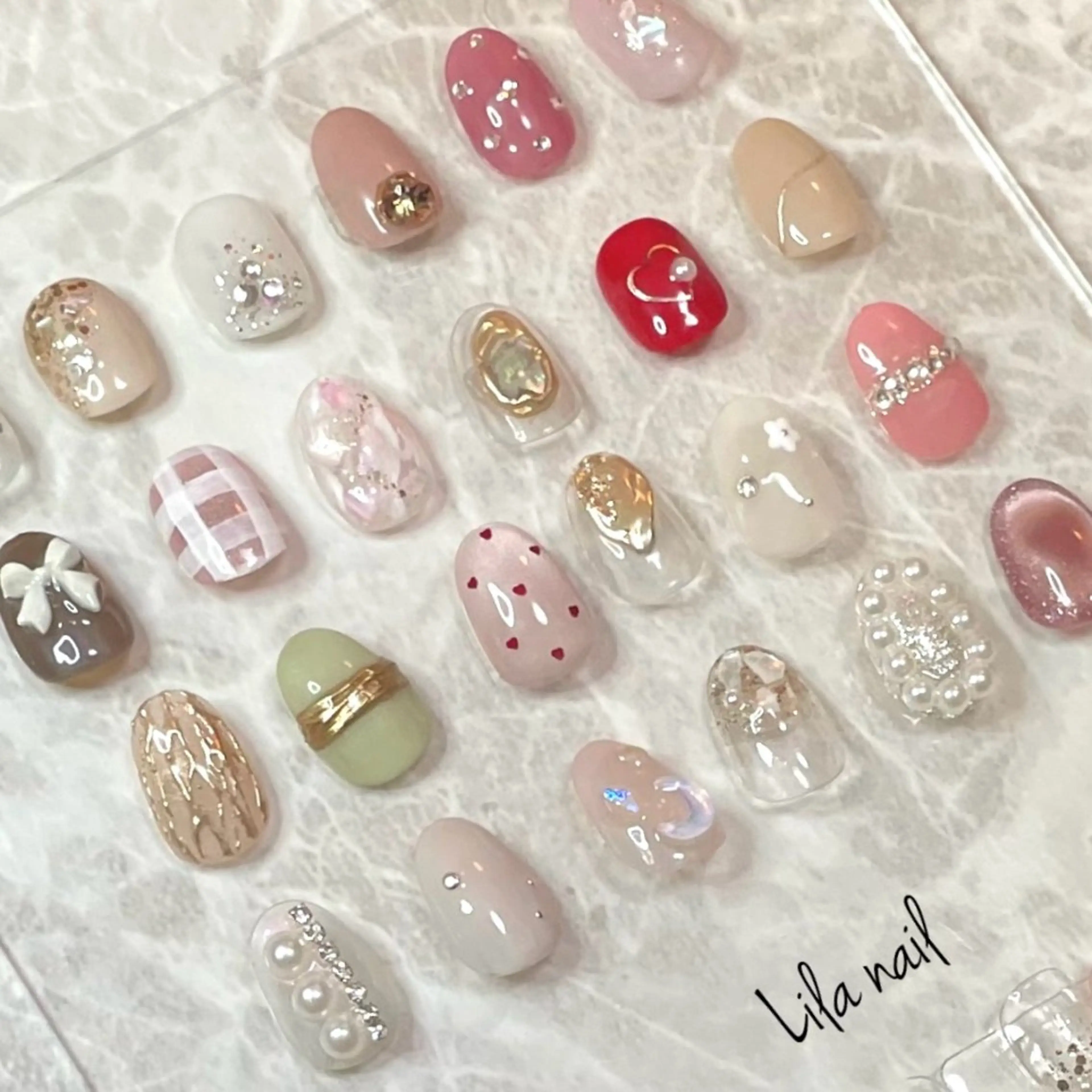 ネイル ハンドネイル ハンドケア Lila nail. harukaのネイルデザイン