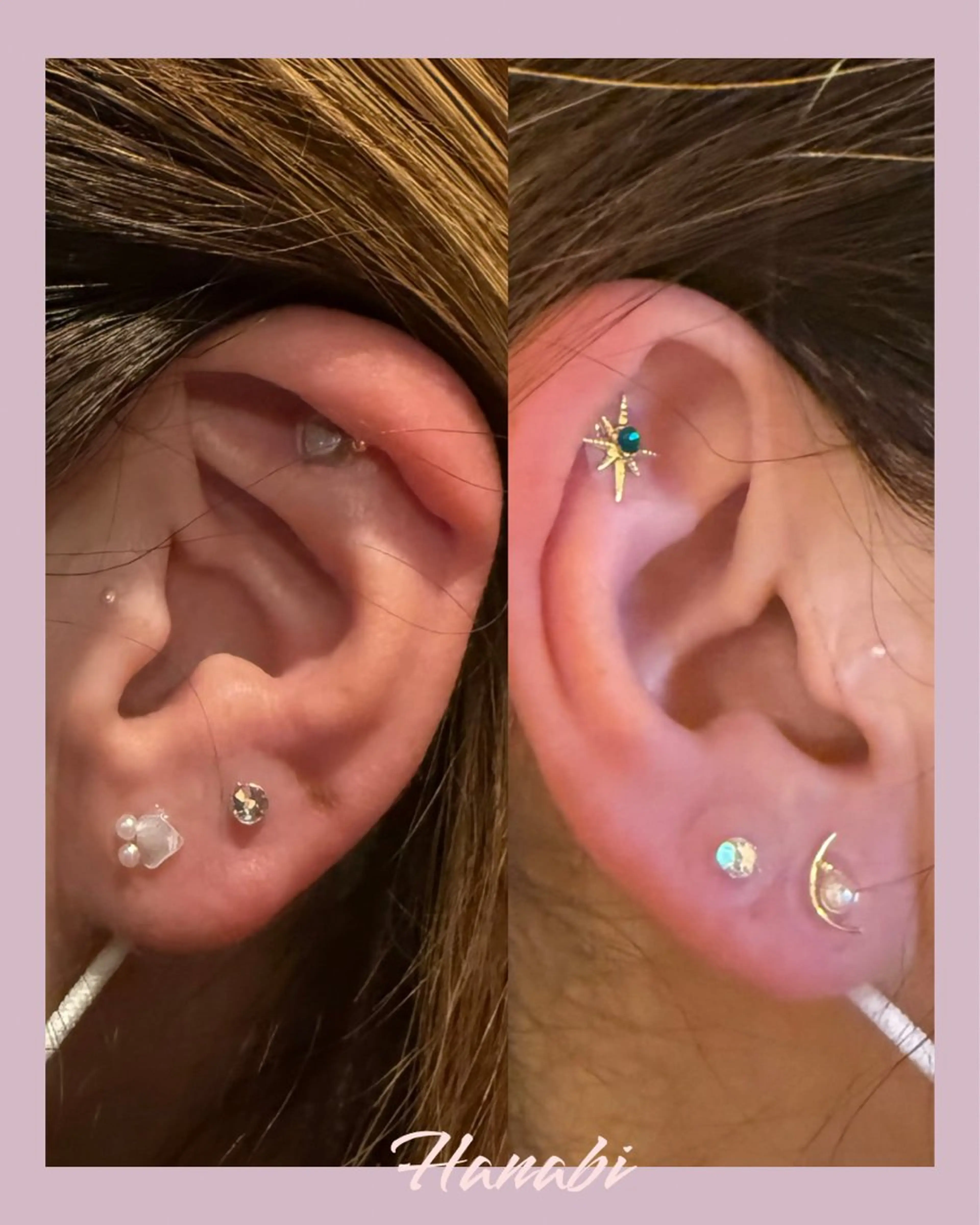 ⭐️お試し⭐️【貼るだけで整える耳ツボジュエリー💎】8粒2,000円！食欲コントロール、睡眠の質サポート、イライラ緩和の写真