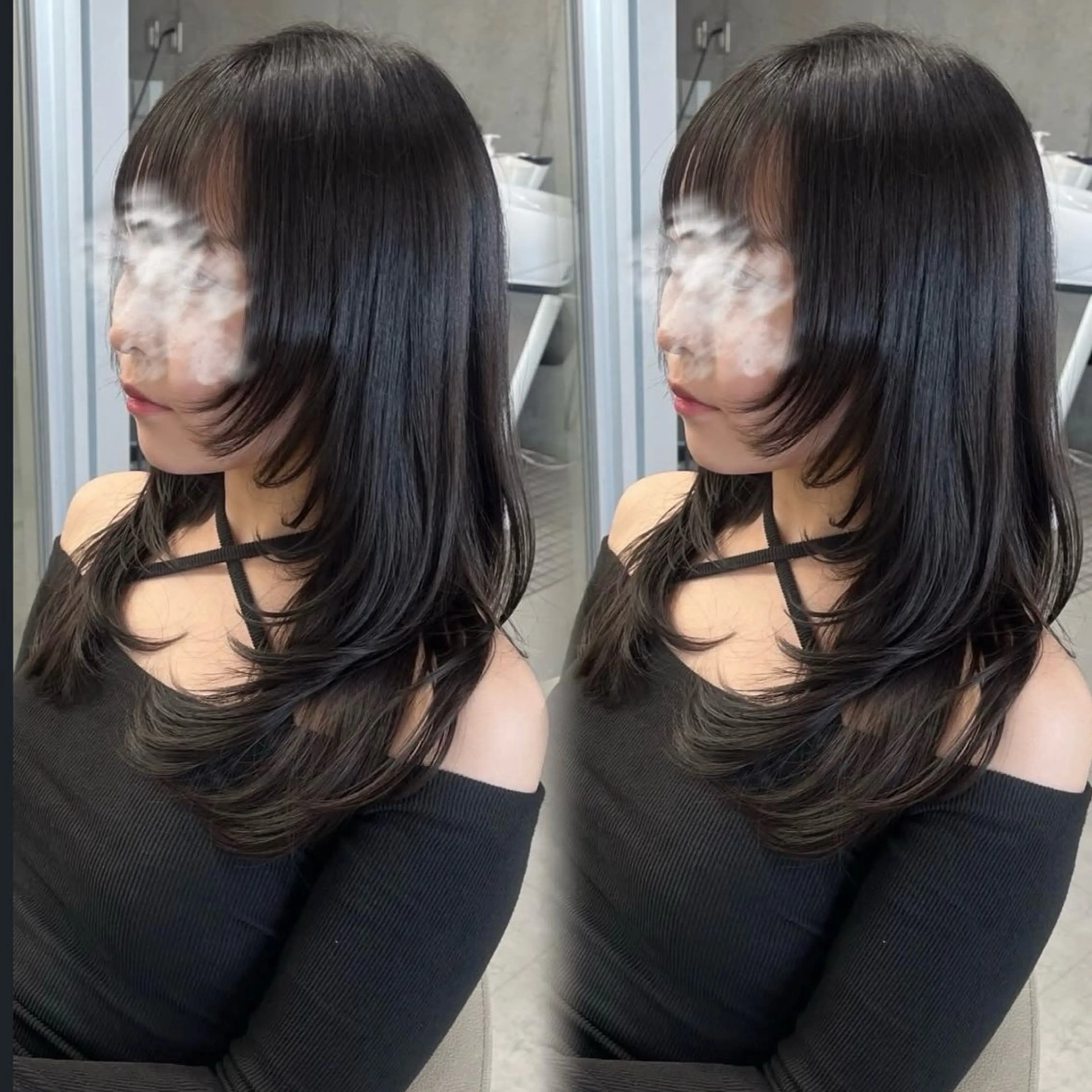 【カットのみ🤍ウルフカット/レイヤーカット/ハッシュカット】カット＋ナプラトリートメントの写真