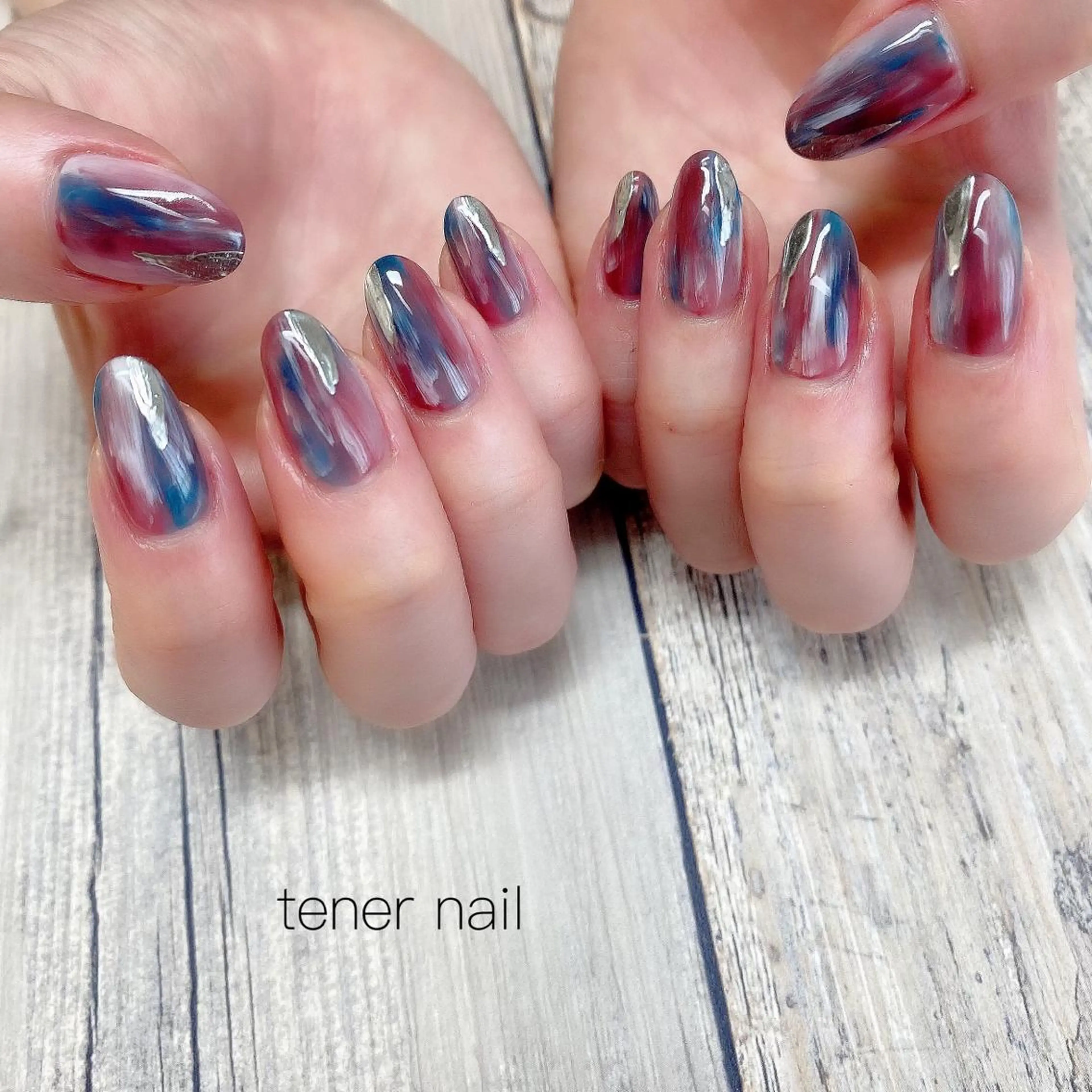 ネイル ニュアンスネイル テネルネイル tener nailのネイルデザイン