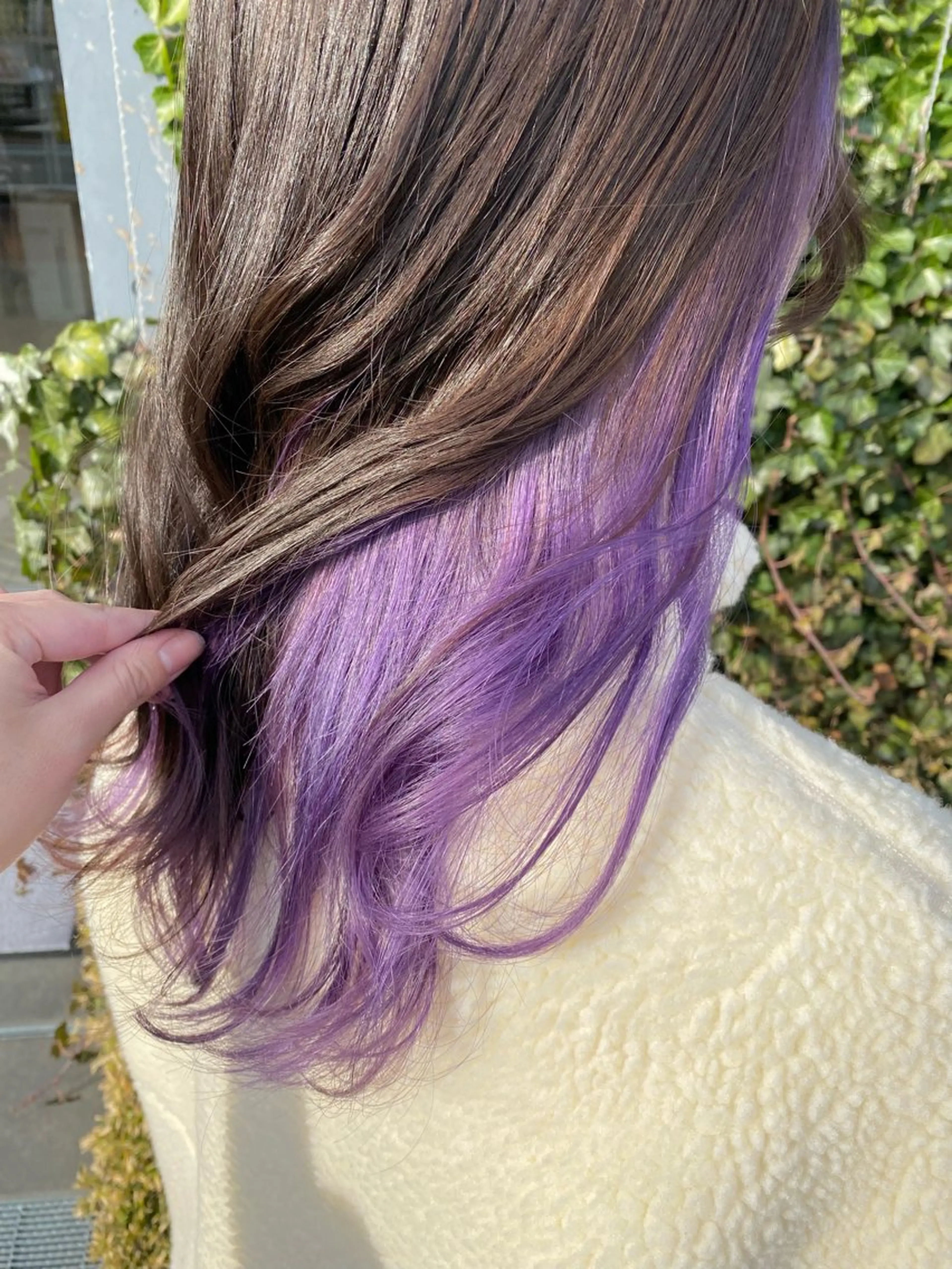 ロング カラー ヘアカラー エクステ/ハイトーン /インナー礒野朱里のヘアスタイル