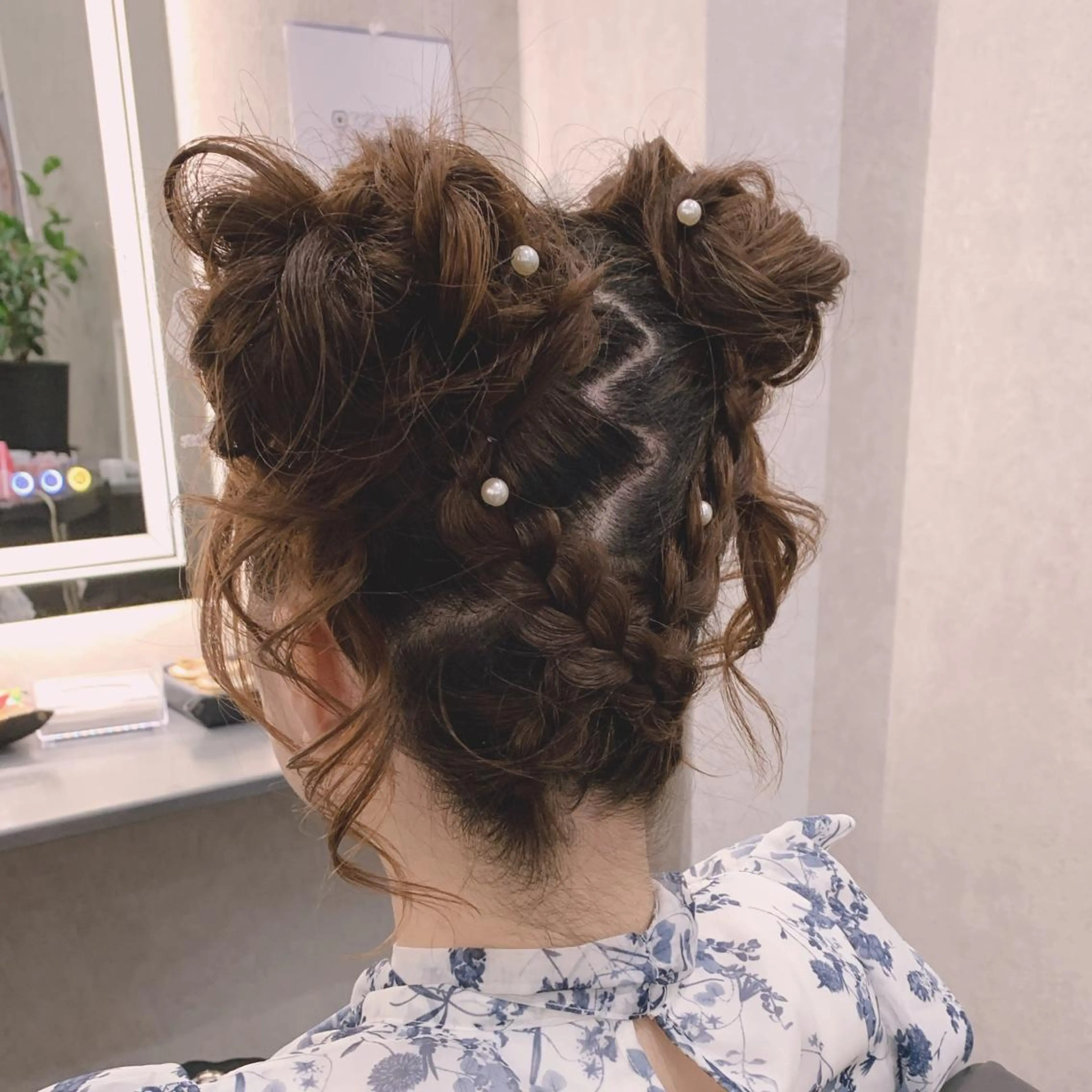 ヘアアレンジ ヘアセット 中川 沙里のヘアスタイル