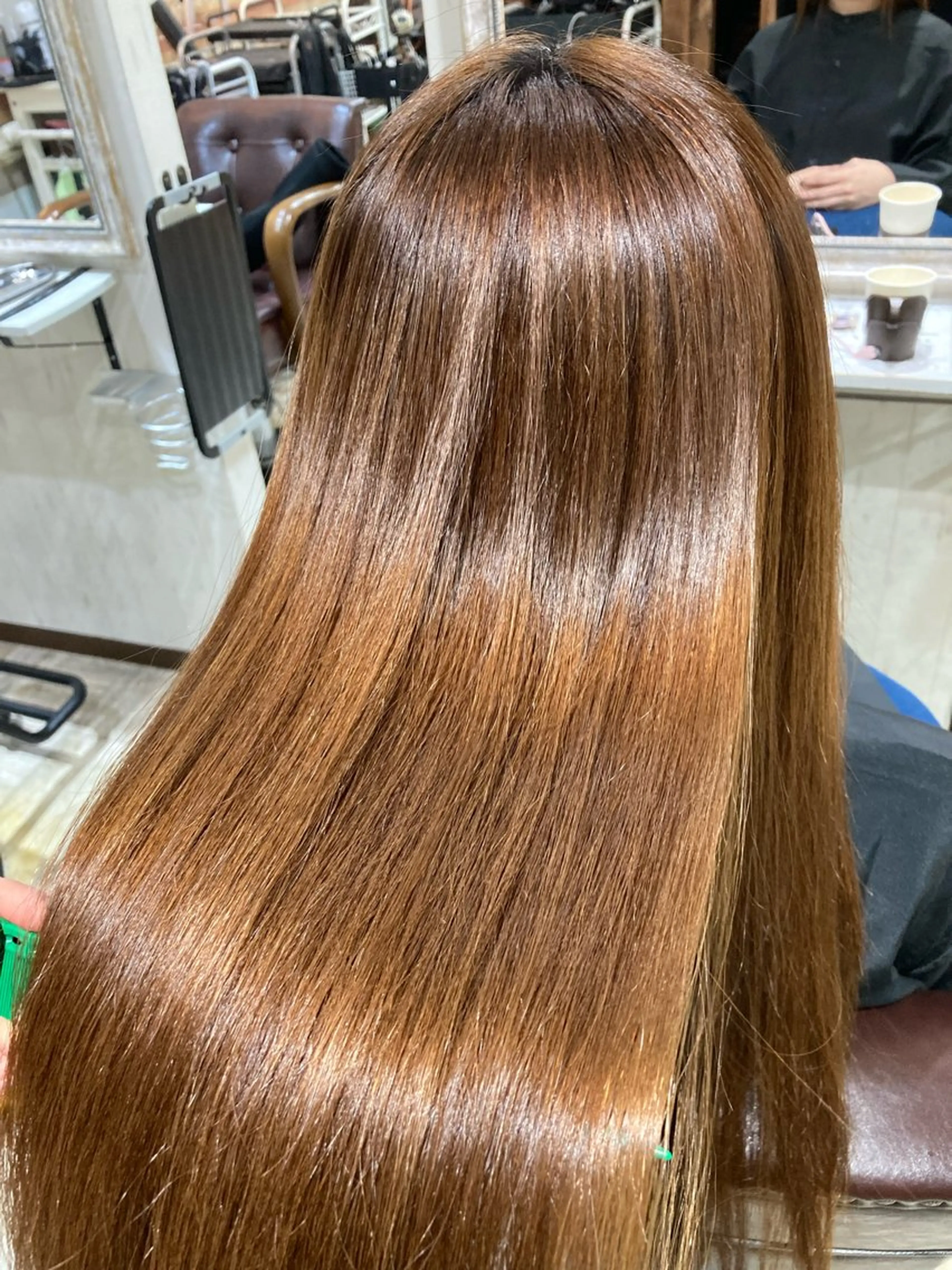 ロング 酸性ストレート 💥桜木町メンズ専門 💥ルキのヘアスタイル