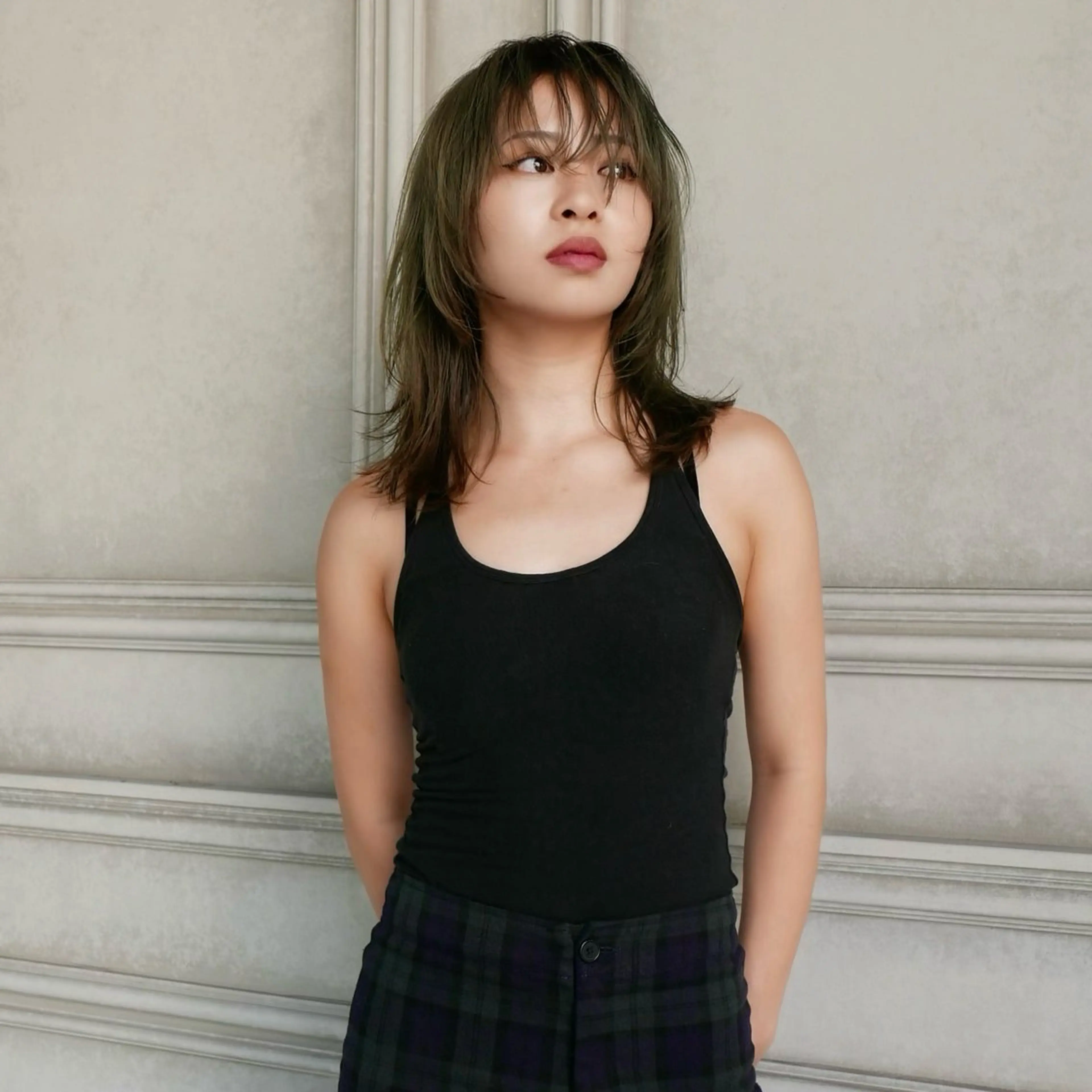 ミディアム レイヤーカット bloc japon所属・ﾌﾞﾚｲｽﾞ˚✧₊⁎ ﾚｲﾔｰToriのヘアスタイル