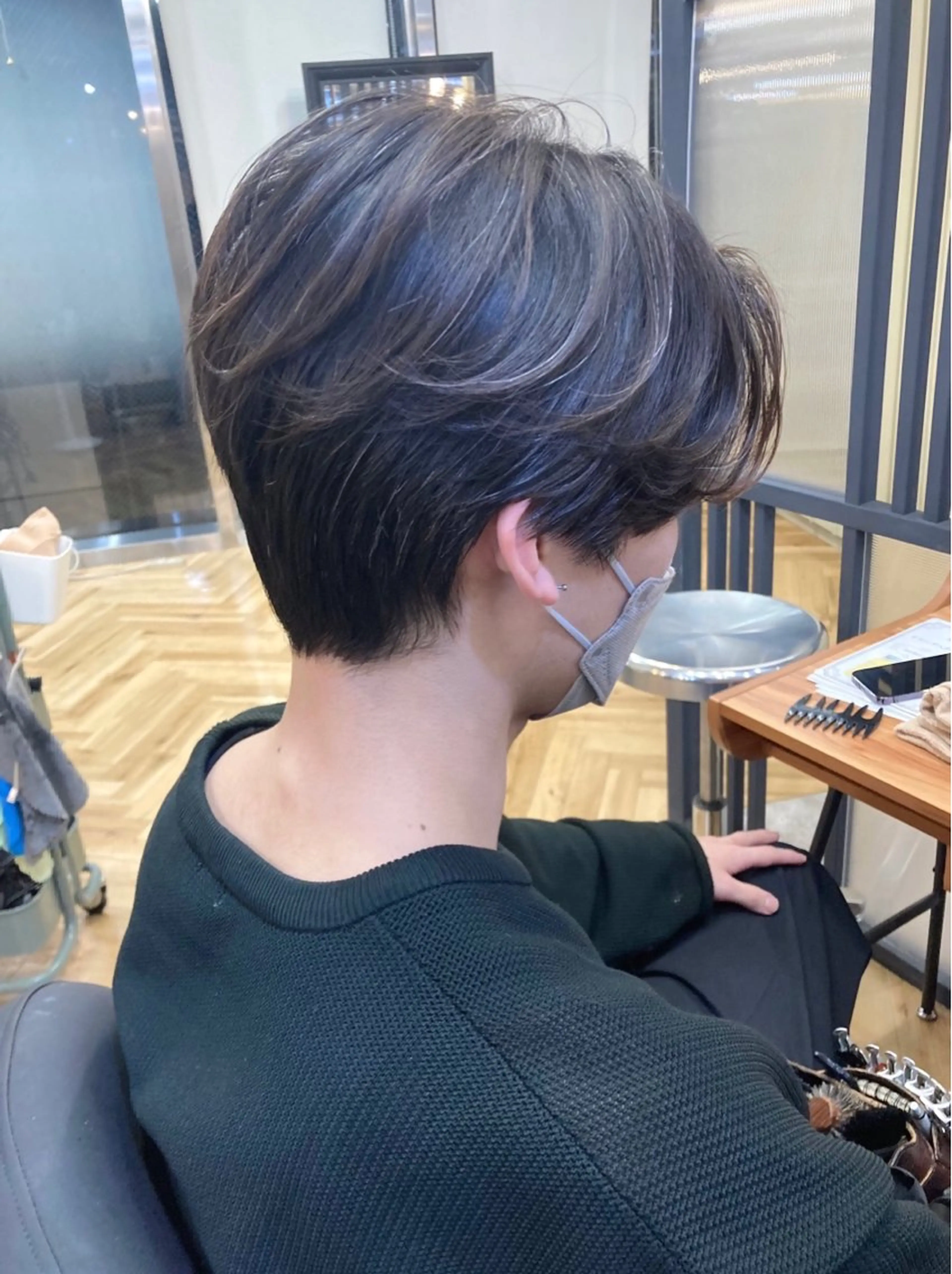 ショート カット レイヤー/メンズ 竹田凪儀のヘアスタイル