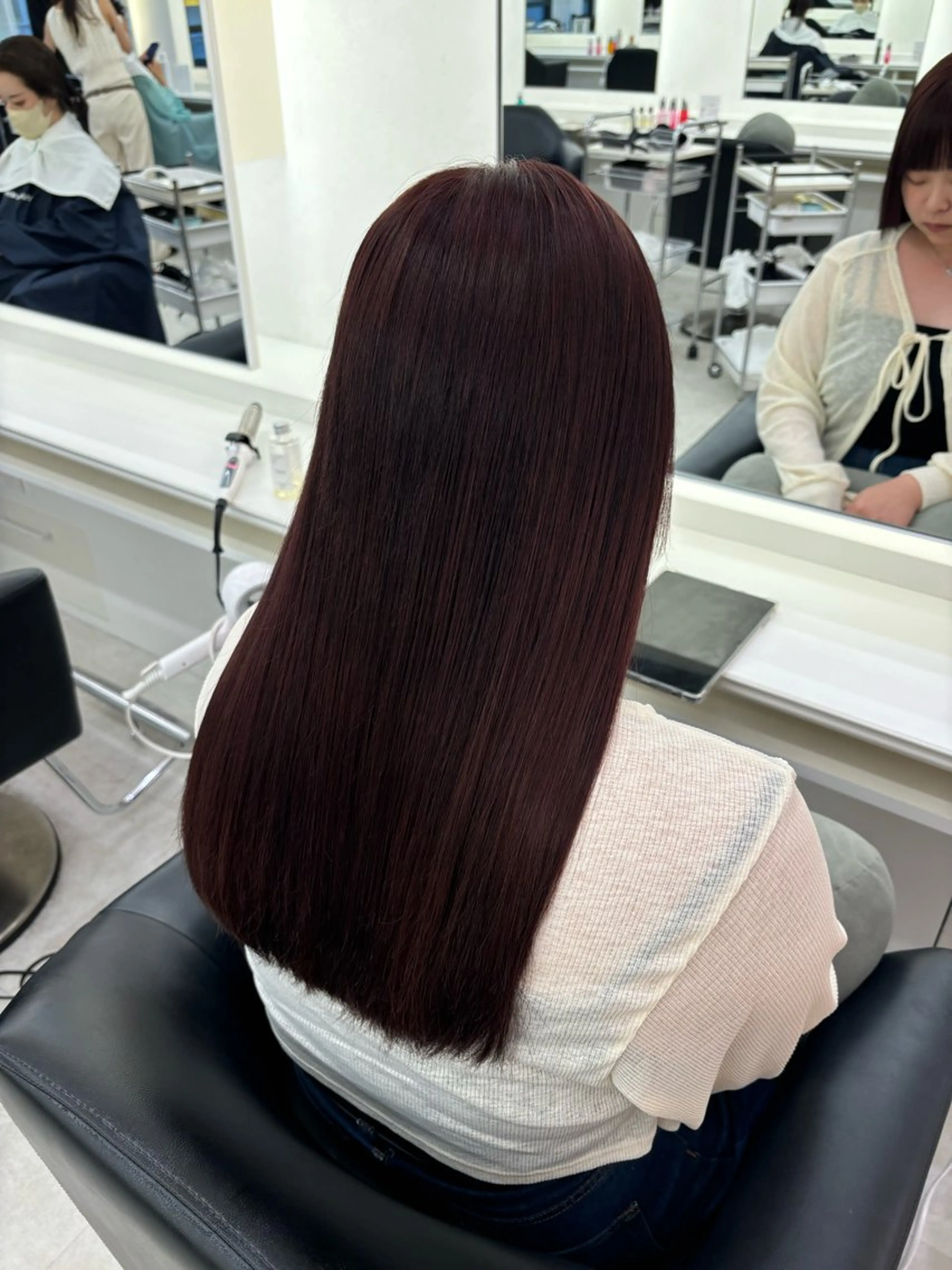 ロング カラー ヘアカラー parvemix平野 真央🎀💞のヘアスタイル