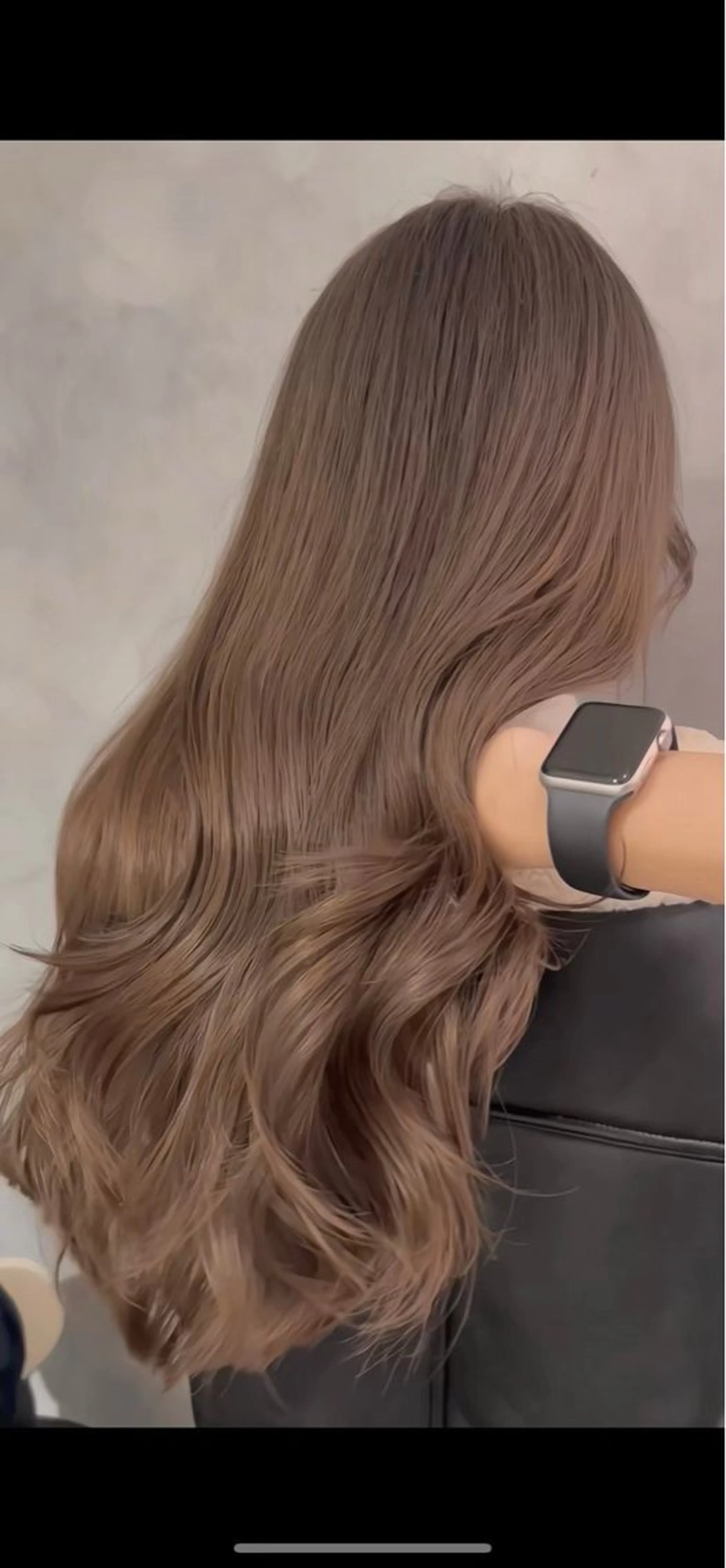 ロング モリシタ チョウのヘアスタイル