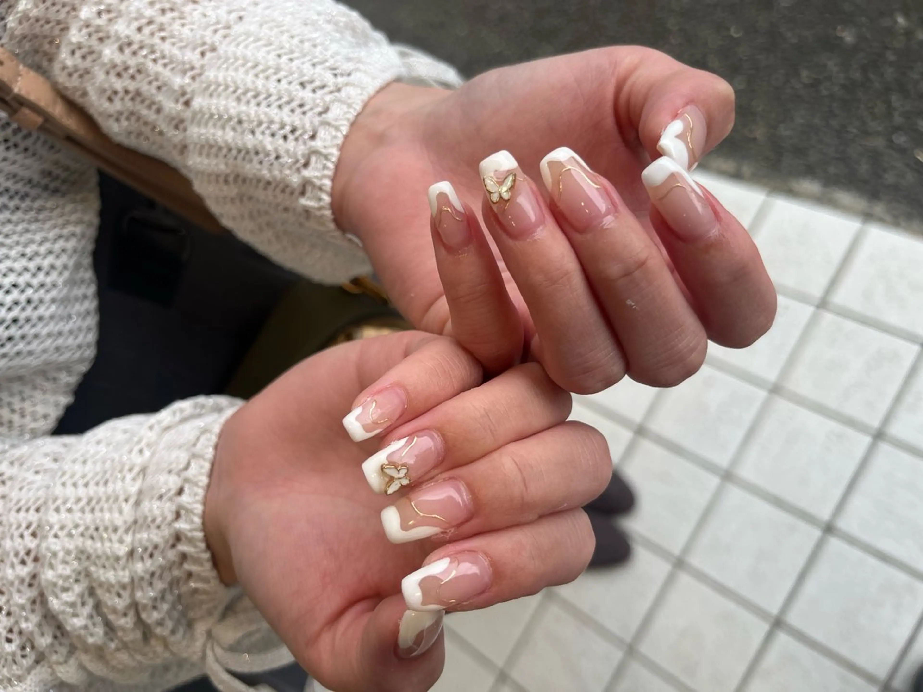 ネイル eight横浜☁️ くまべのネイルデザイン