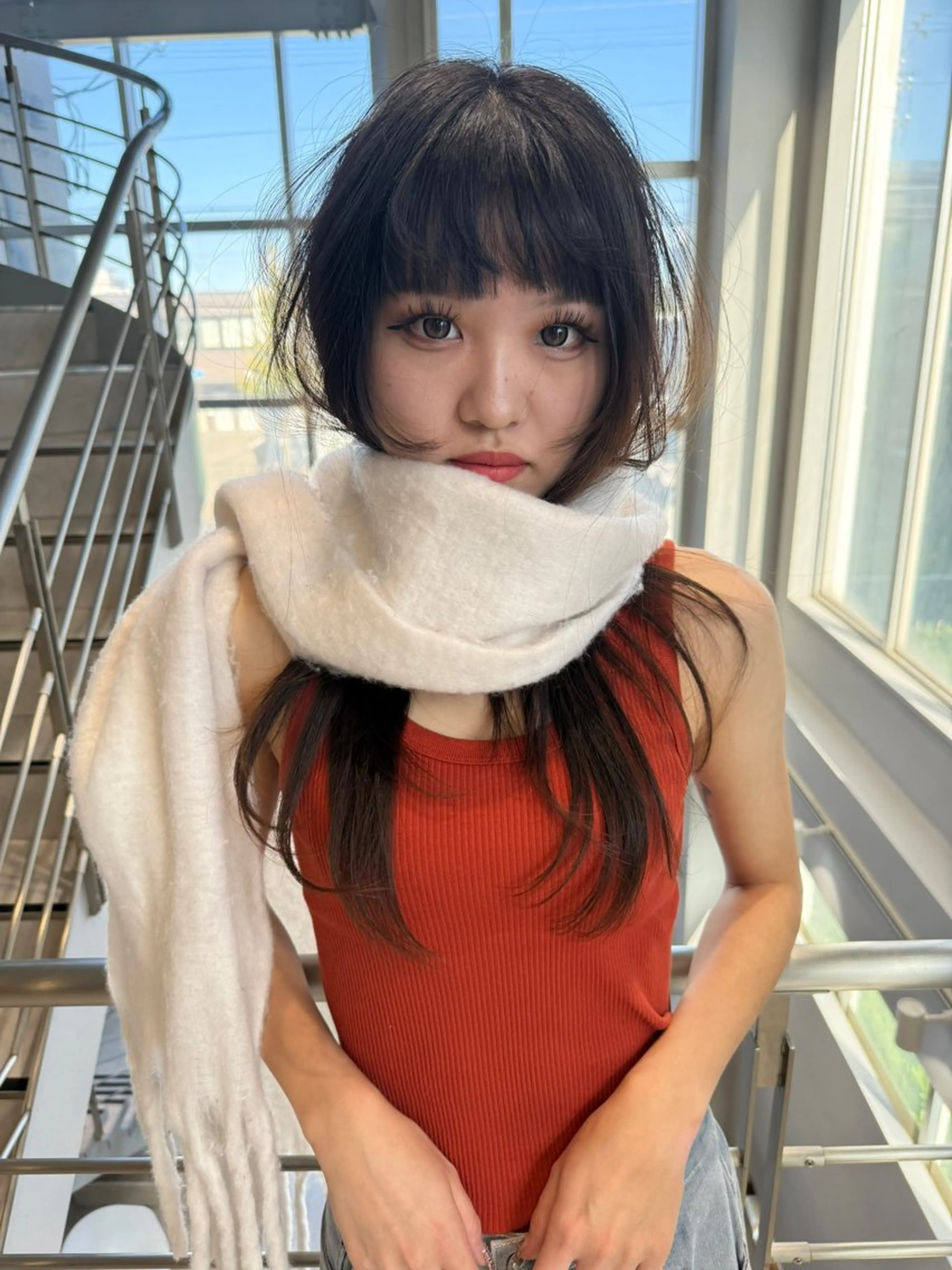 ロング カラー カット ヘアカラー トリートメント 石原圭悟 /ショート/艶カラーのヘアスタイル