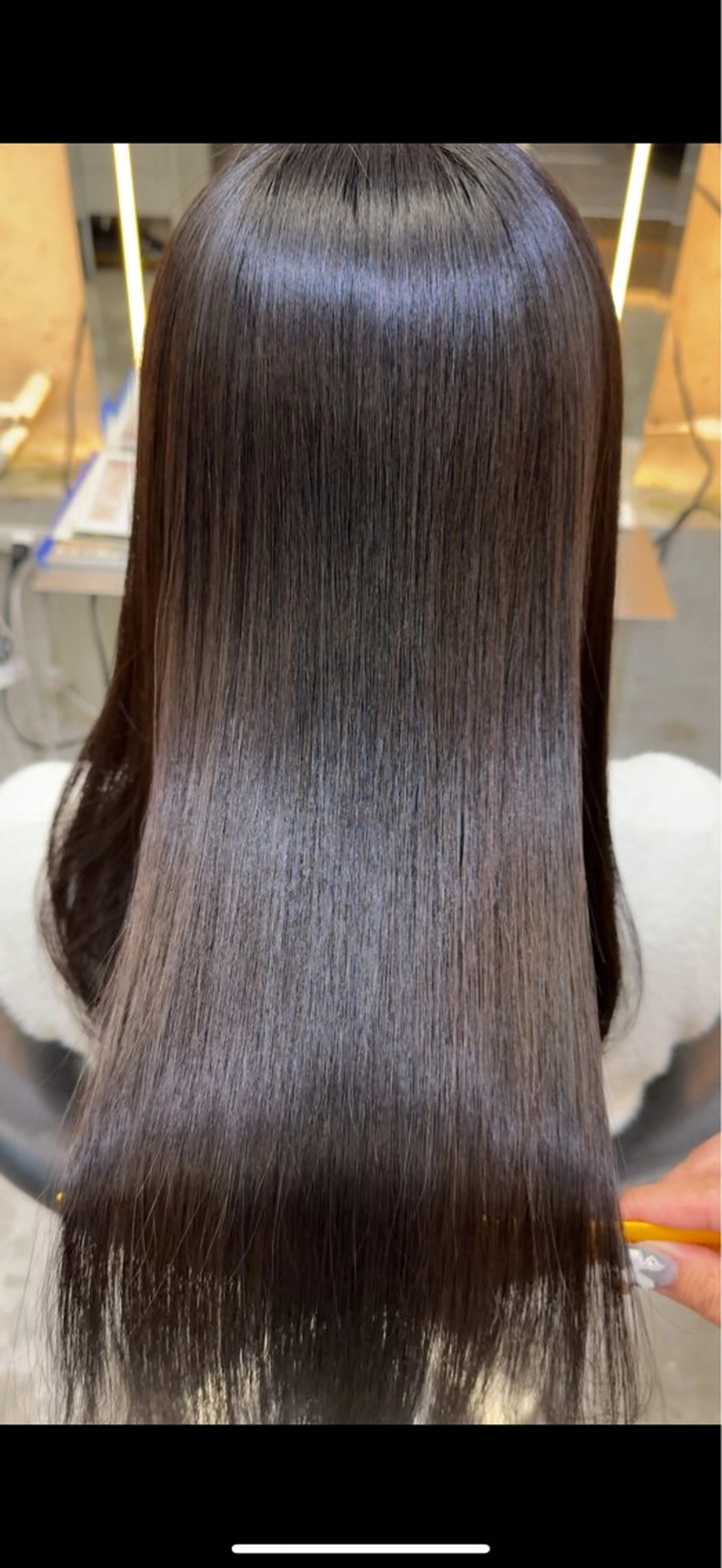 ロング カット ヘアカラー 縮毛矯正 トリートメント 髪質改善/ボブ/ レイヤー❣️yuiのヘアスタイル