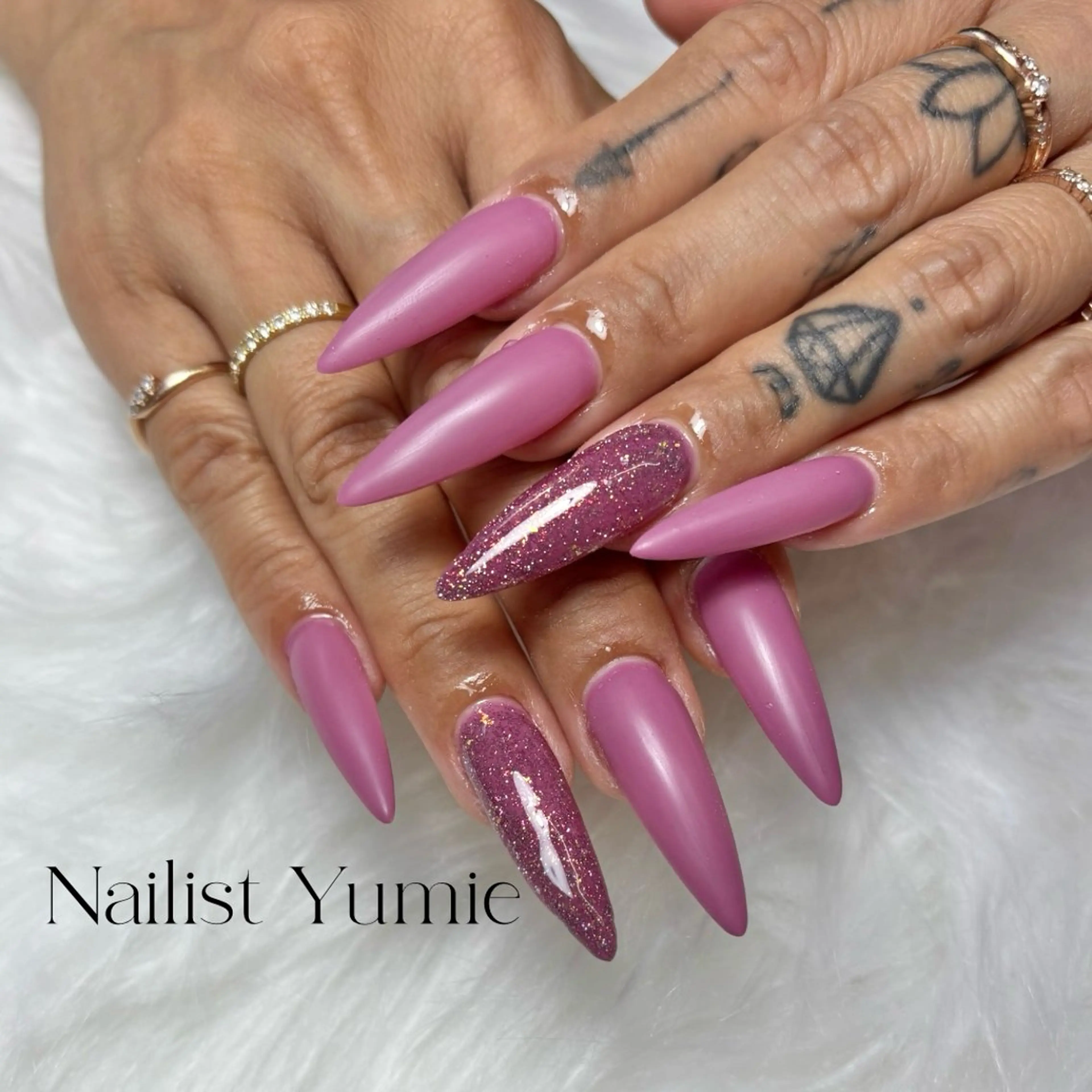 ネイル ハンドネイル NAILSALON en+所属・NAILSALON en+沖縄市美原のネイルデザイン