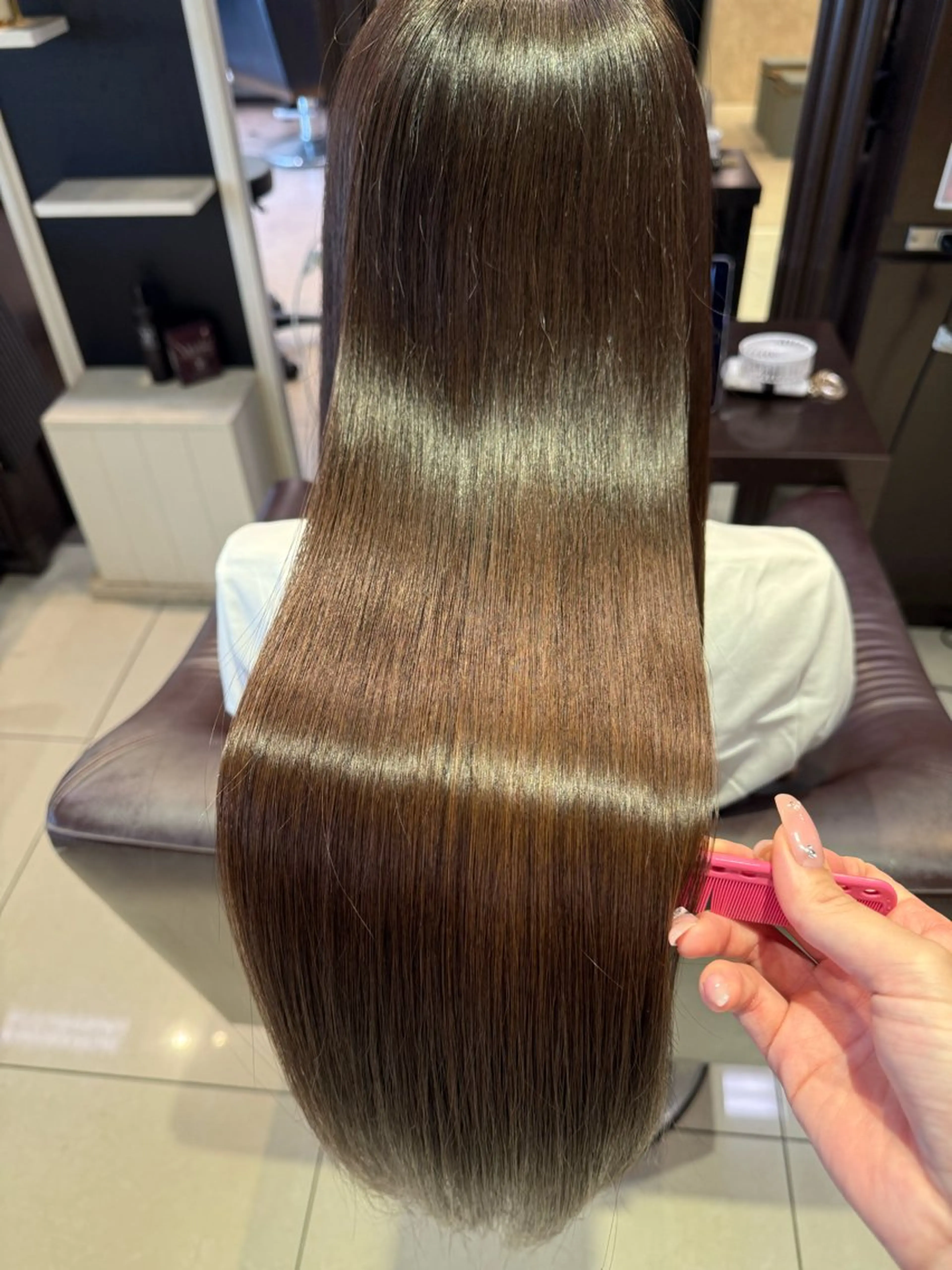 ロング トリートメント 【髪質改善💎韓国風 レイヤー🌷】山川のヘアスタイル