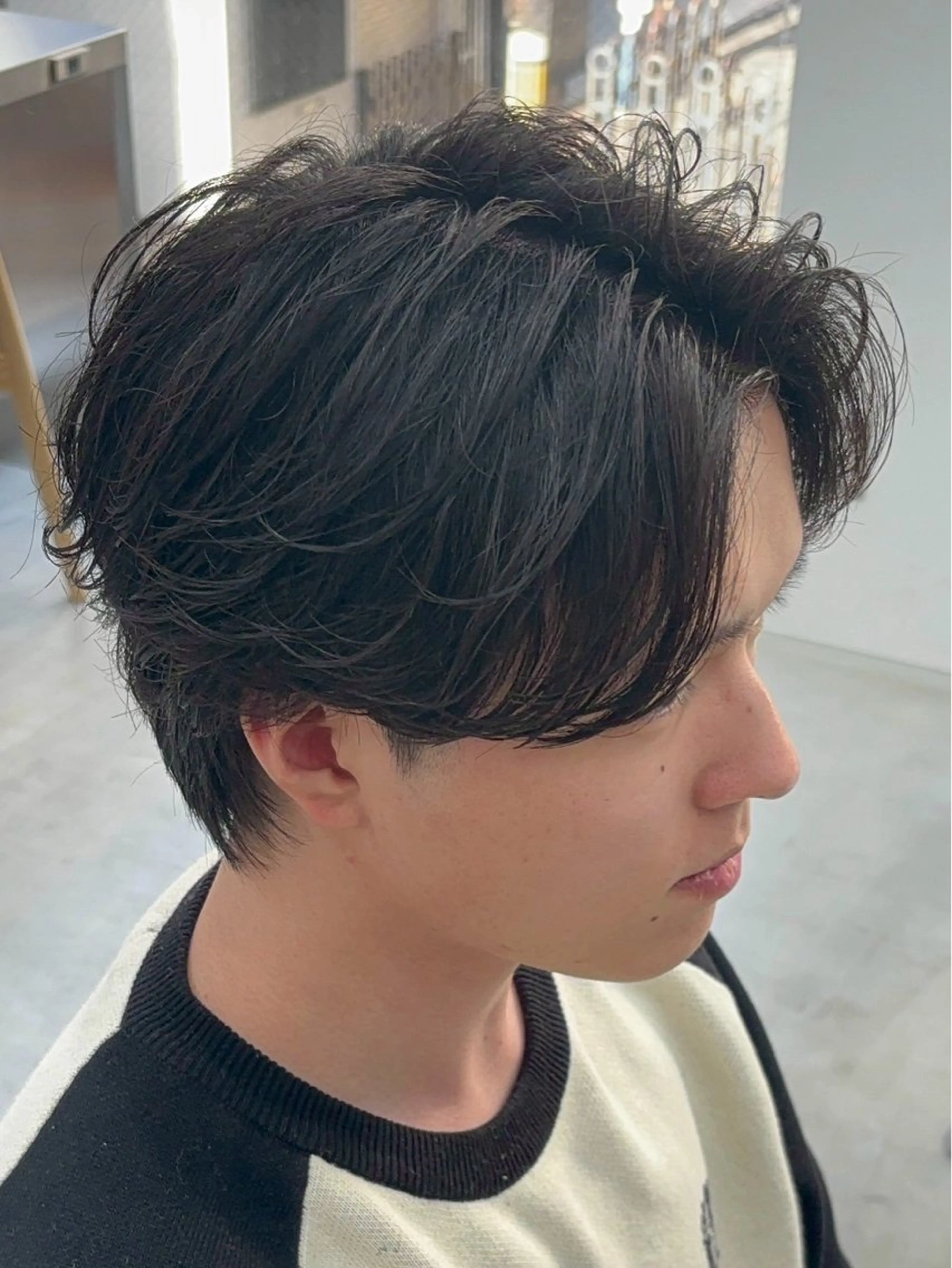 パーマ メンズ レディース／メンズ パーマ特化／内山遥斗のヘアスタイル