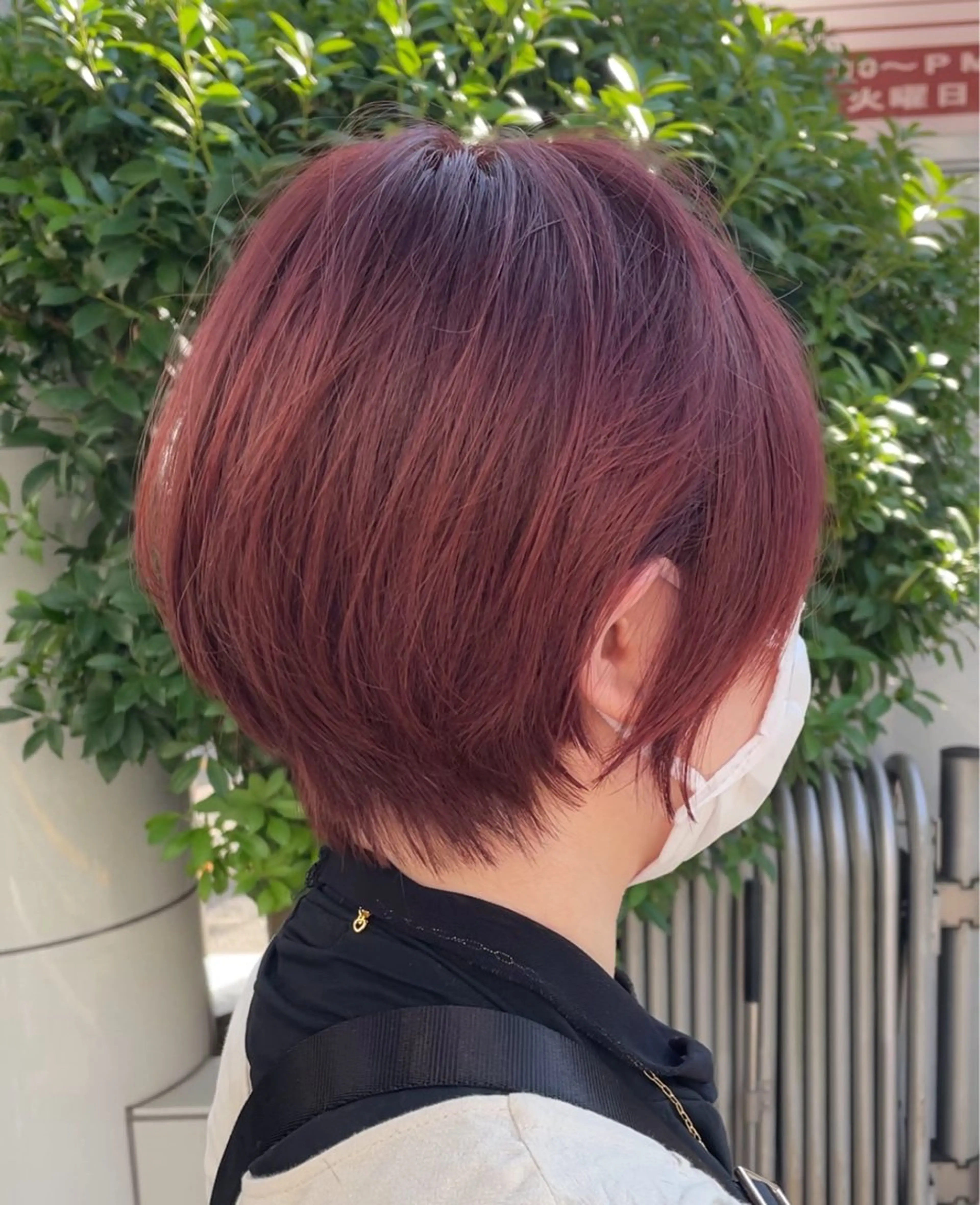 ショート カラー 古指 匠巳のヘアスタイル