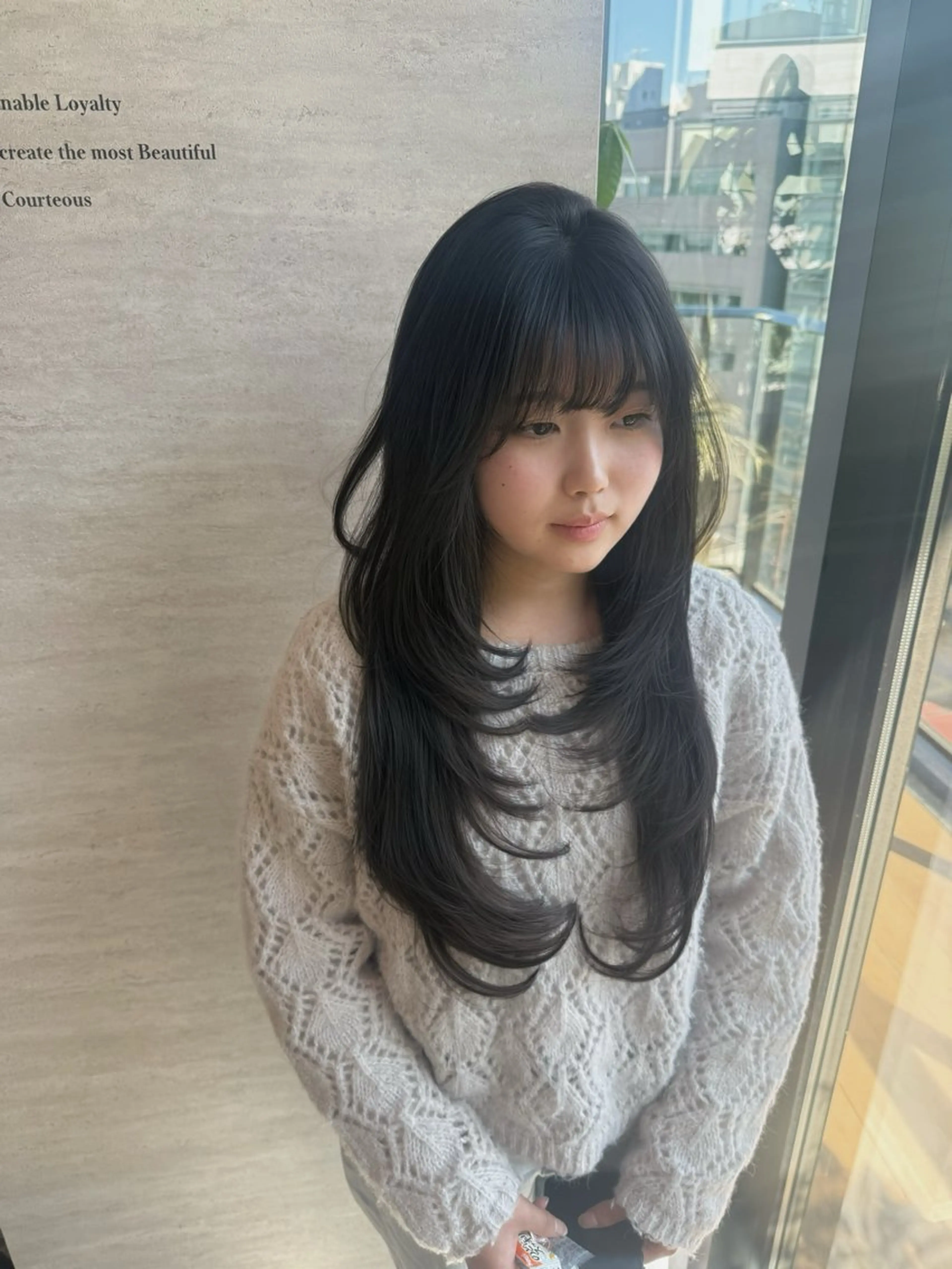 カラー 本場韓国ヘア特化 아이비/Aibiのヘアスタイル