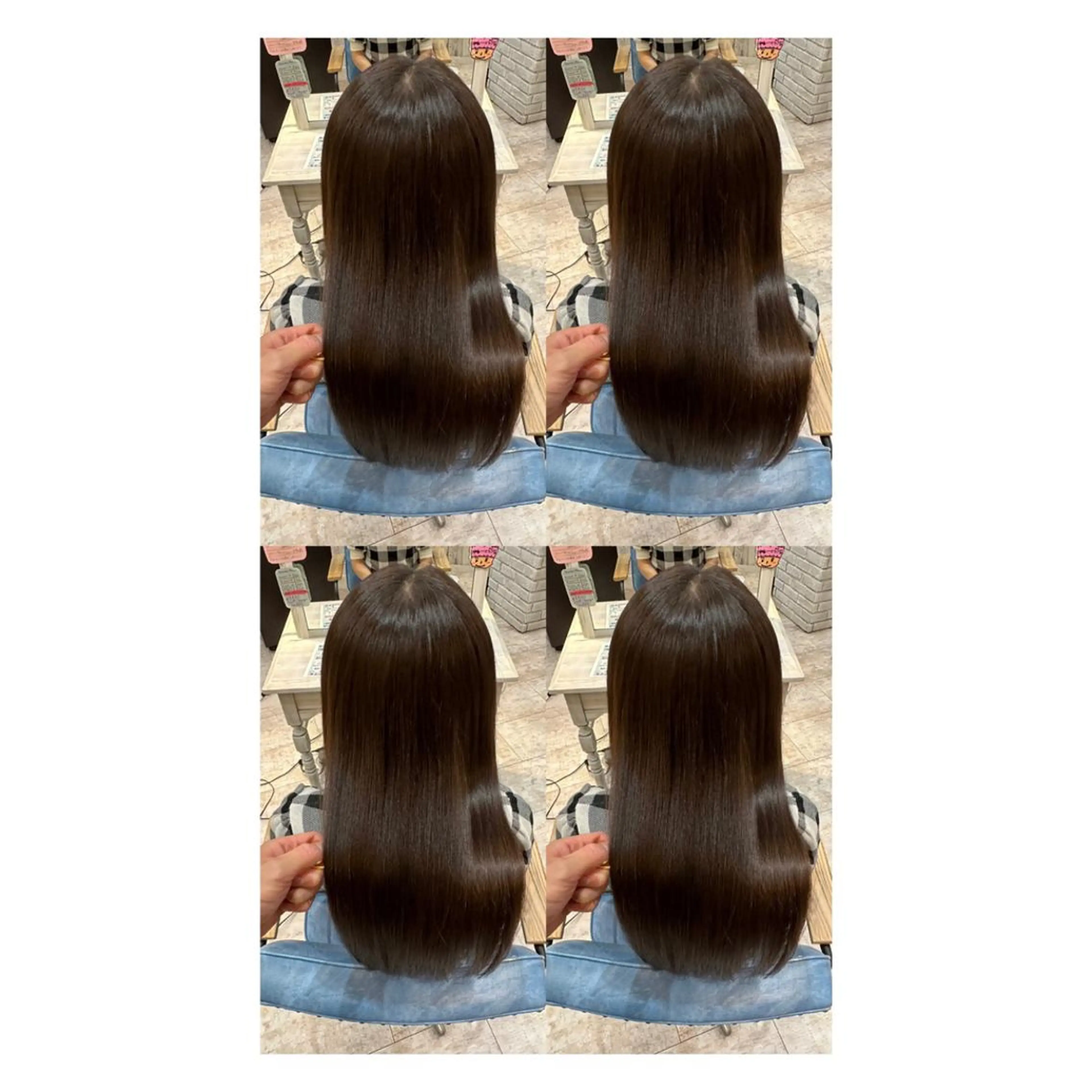 ロング カラー カット ヘアカラー トリートメント 店長✨レイヤー✖️ 髪質改善✖️韓国ヘアのヘアスタイル