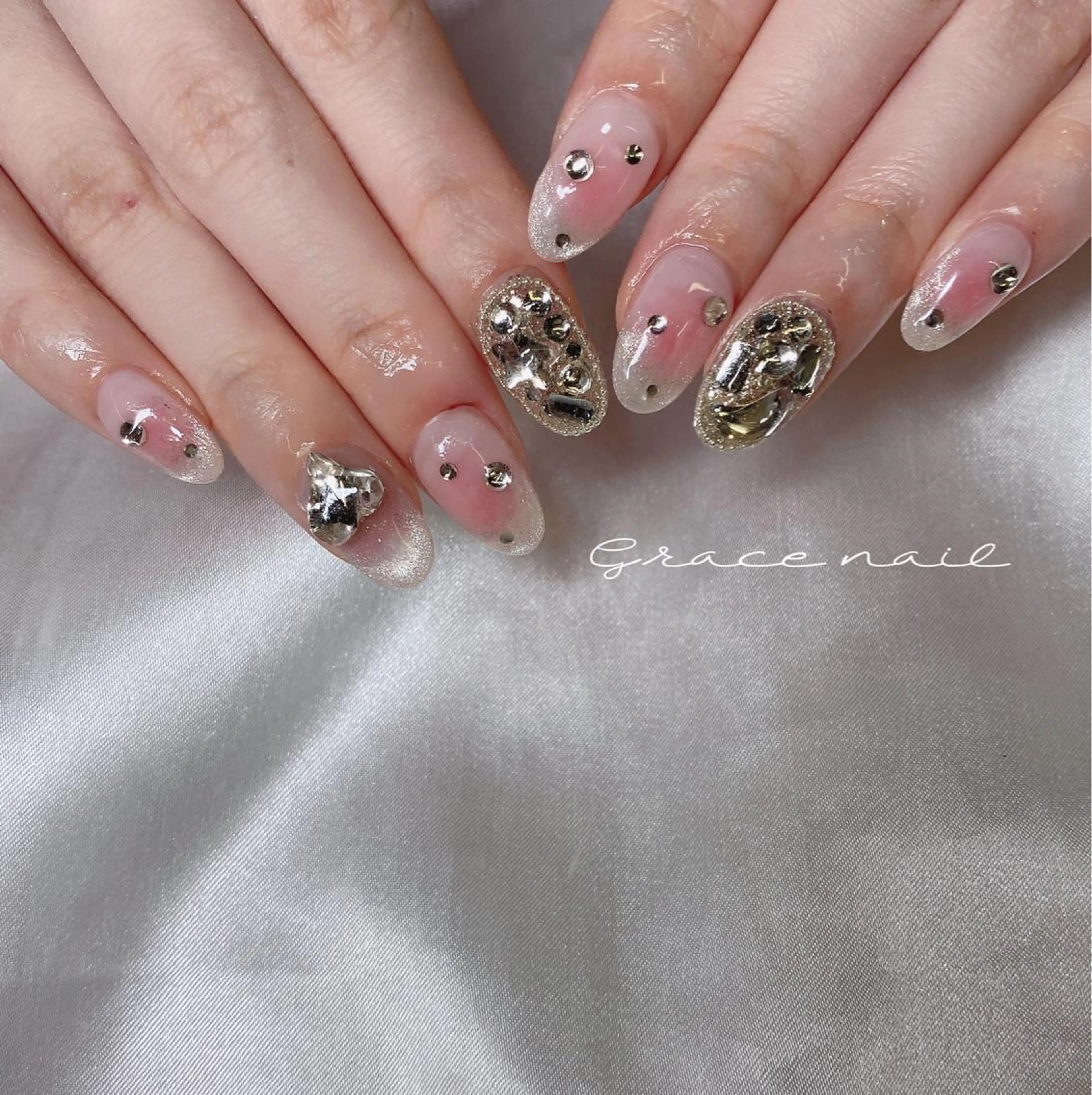 ネイル ハンドネイル ☆*｡Grace Nail｡*☆のネイルデザイン