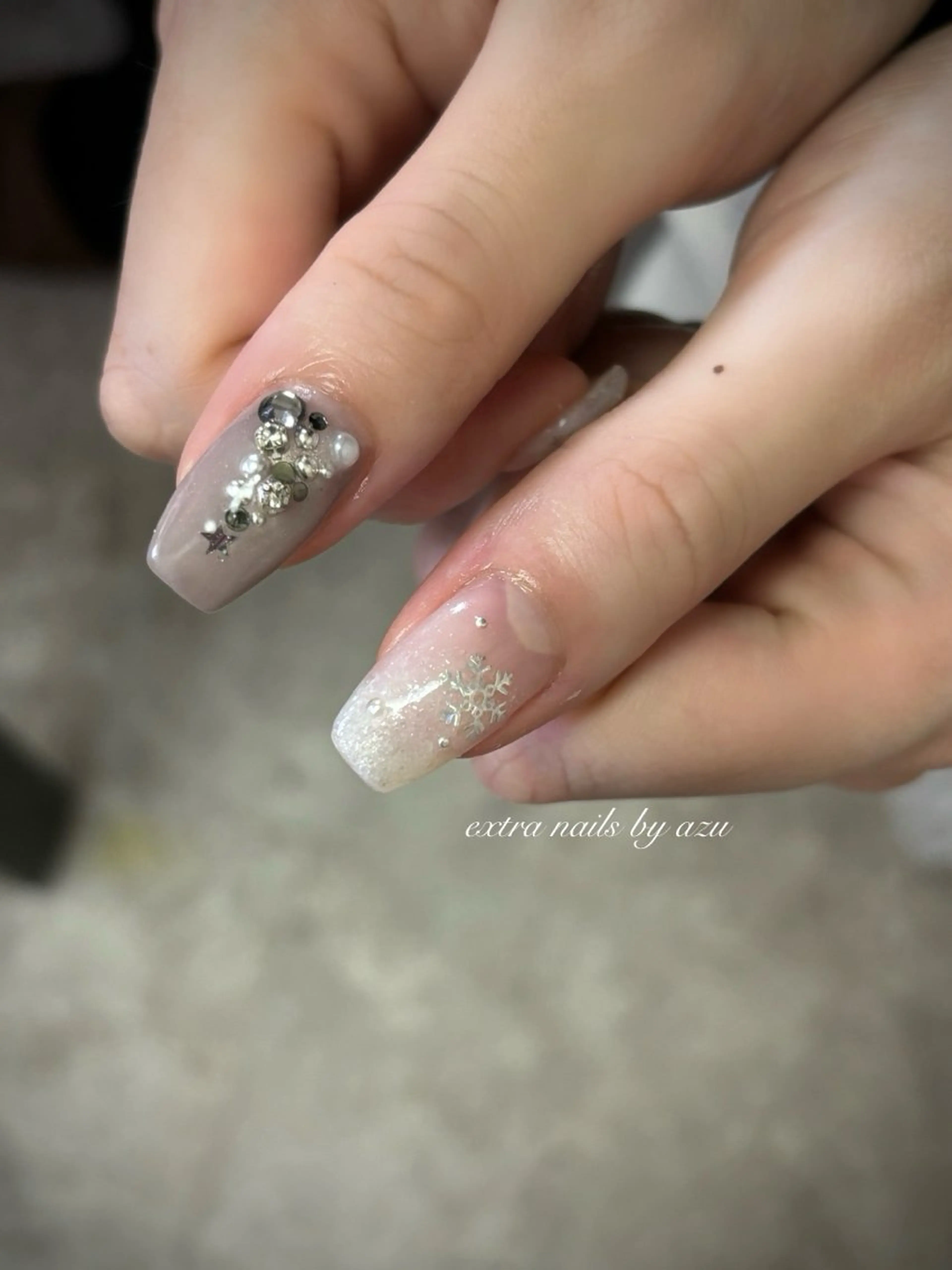 ネイル アートネイル ハンドネイル extranails ／lemellaのネイルデザイン