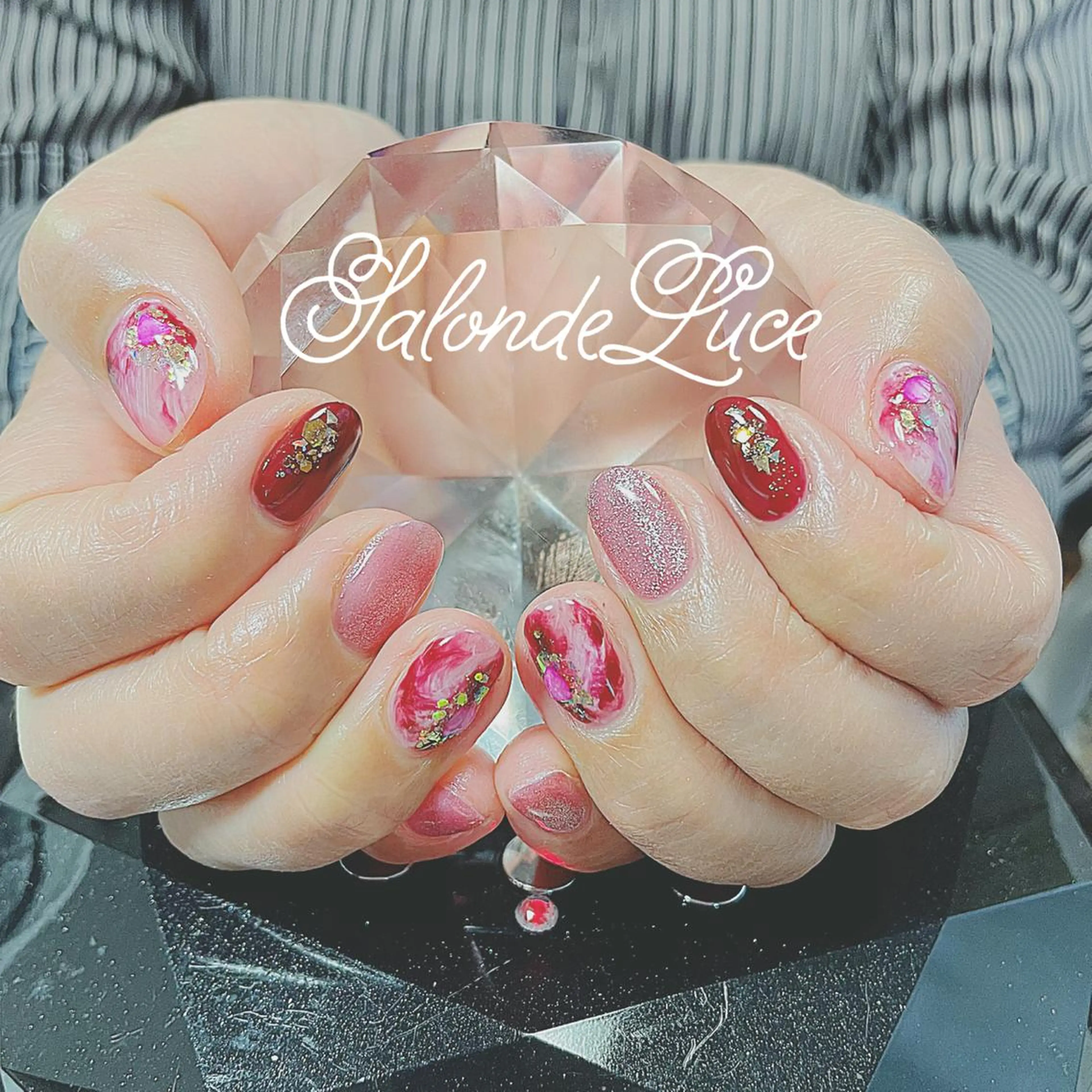 ネイル マグネットネイル Salon de Luceのネイルデザイン