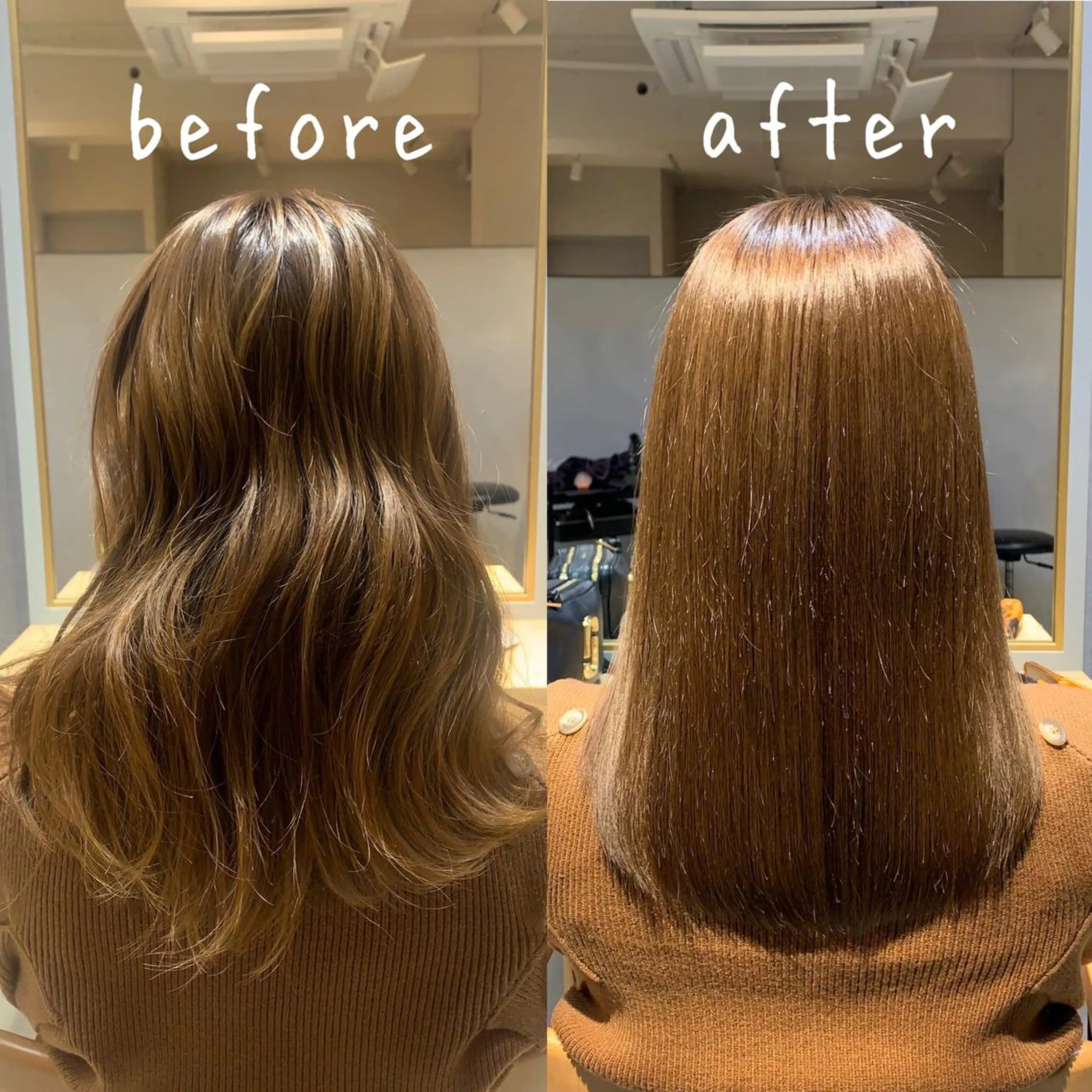 ミディアム ✨髪質改善　美髪✨ 縮毛　井上 大誠のヘアスタイル