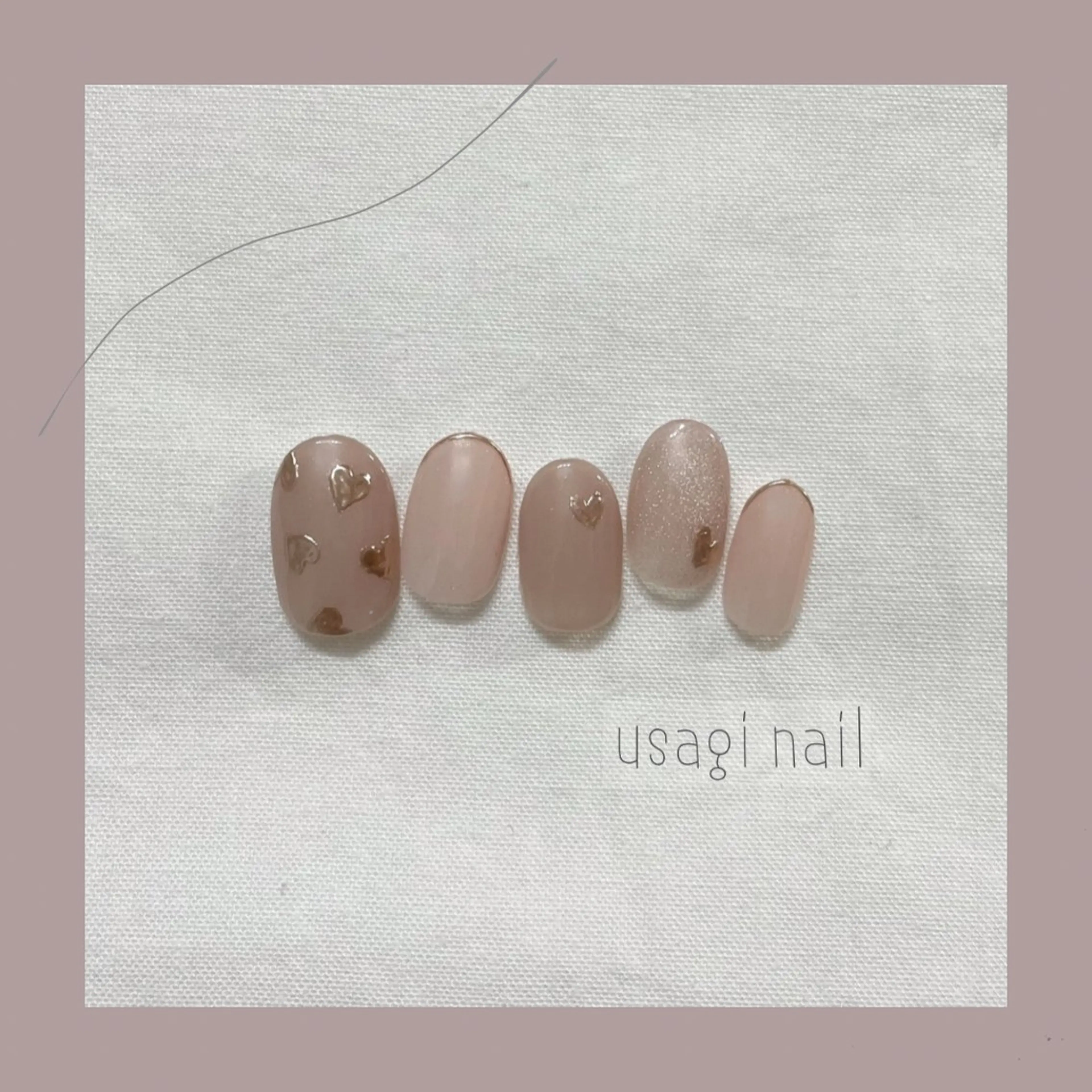 ネイル ハンドネイル usagi nailのネイルデザイン