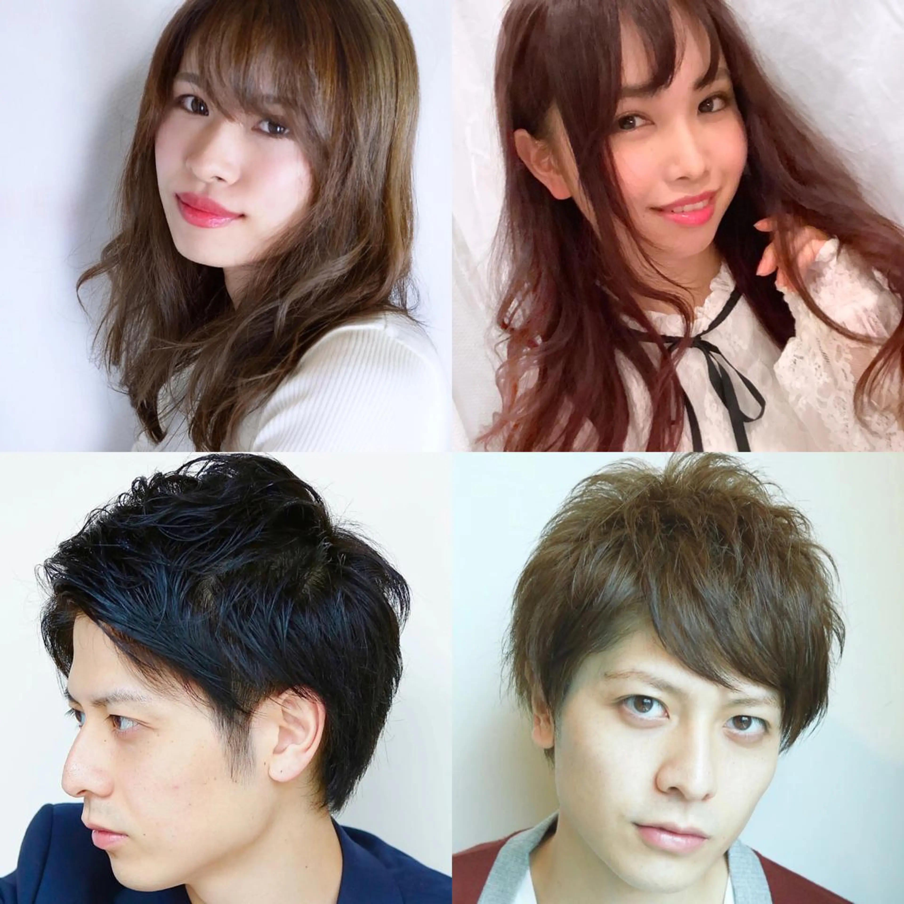 カラー パーマ 稲田 全将のヘアスタイル