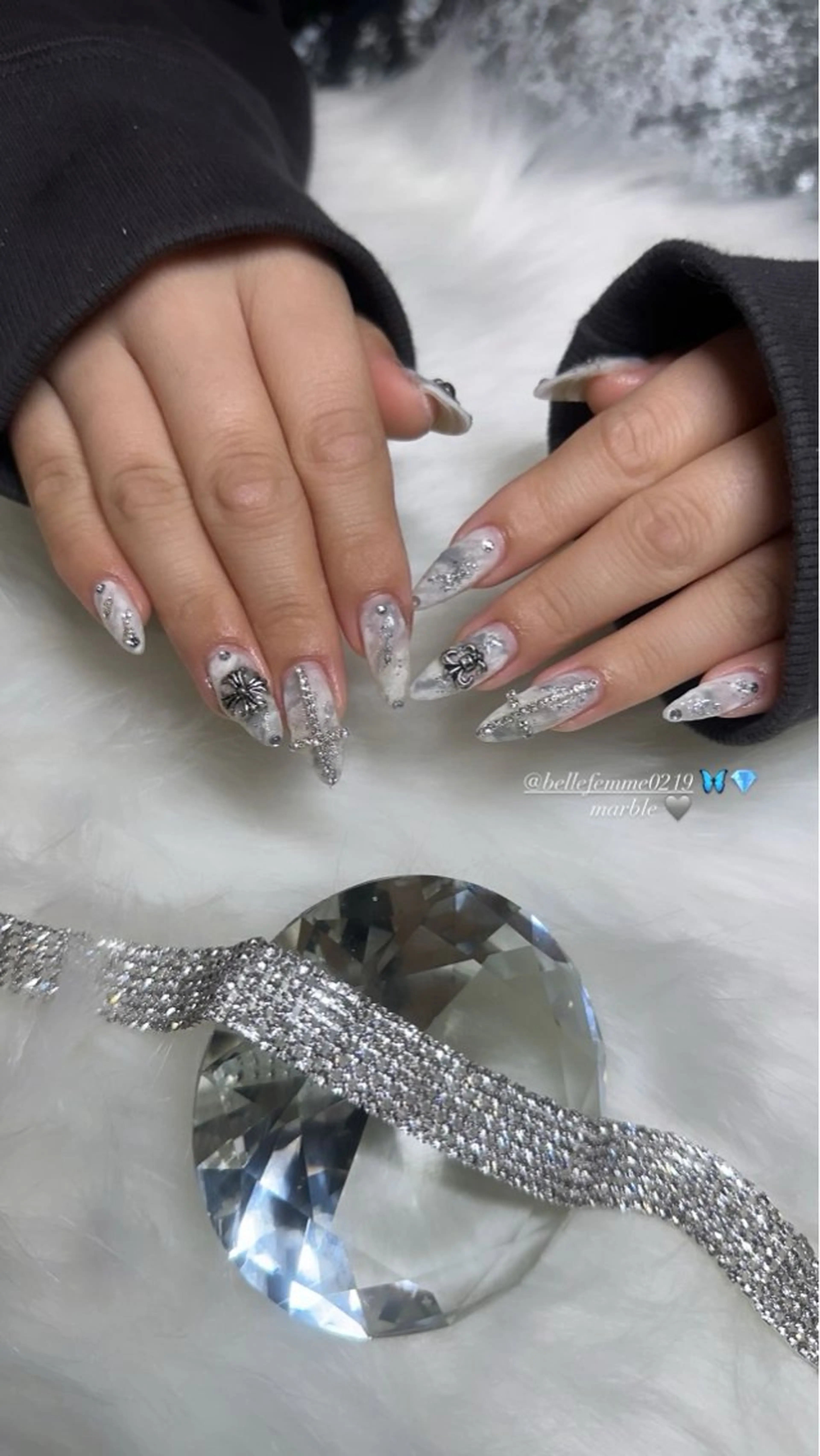 ネイル ハンドネイル Belle Fammeのネイルデザイン