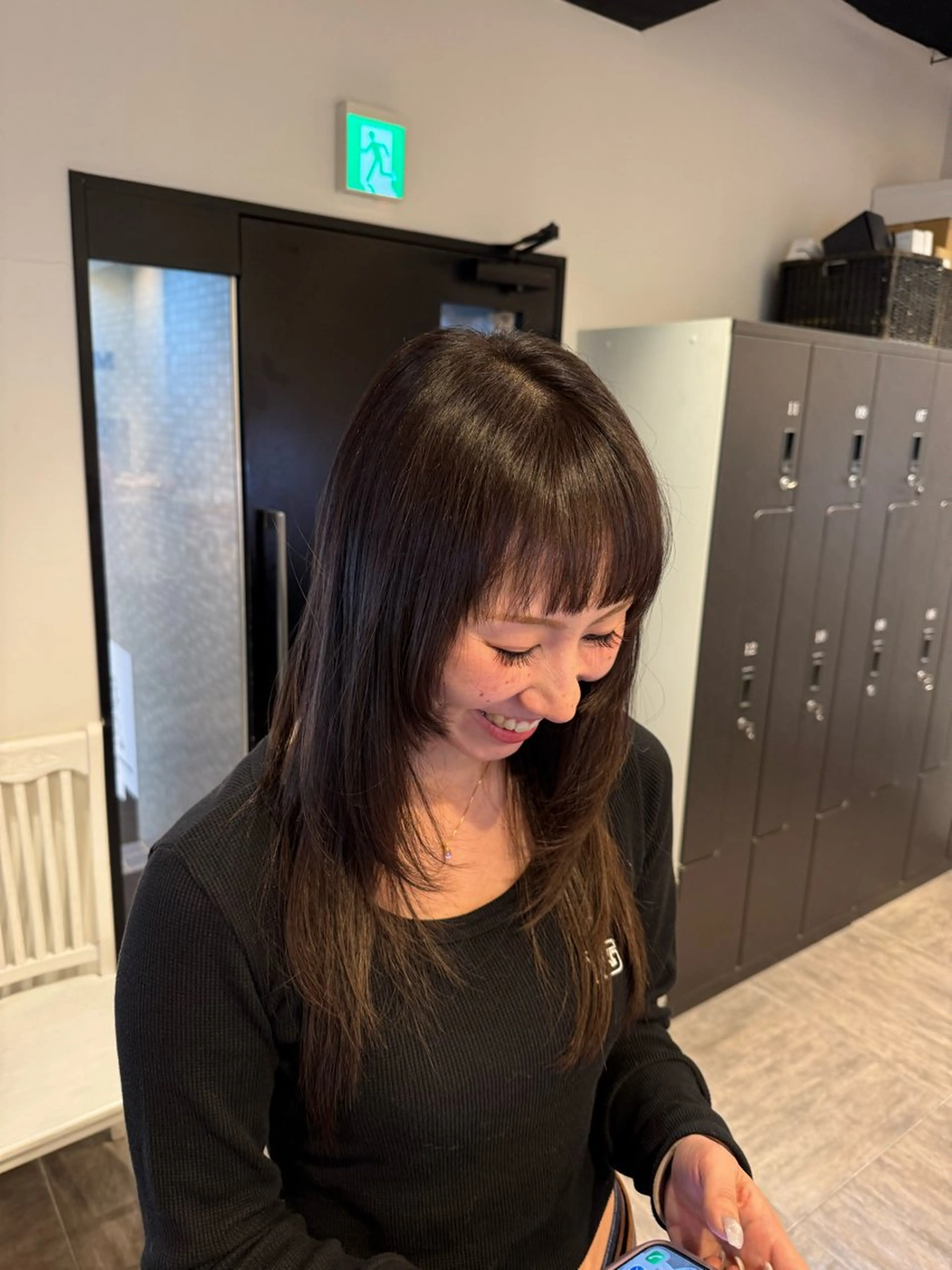 セミロング レイヤー/艶カラー ROKUのヘアスタイル