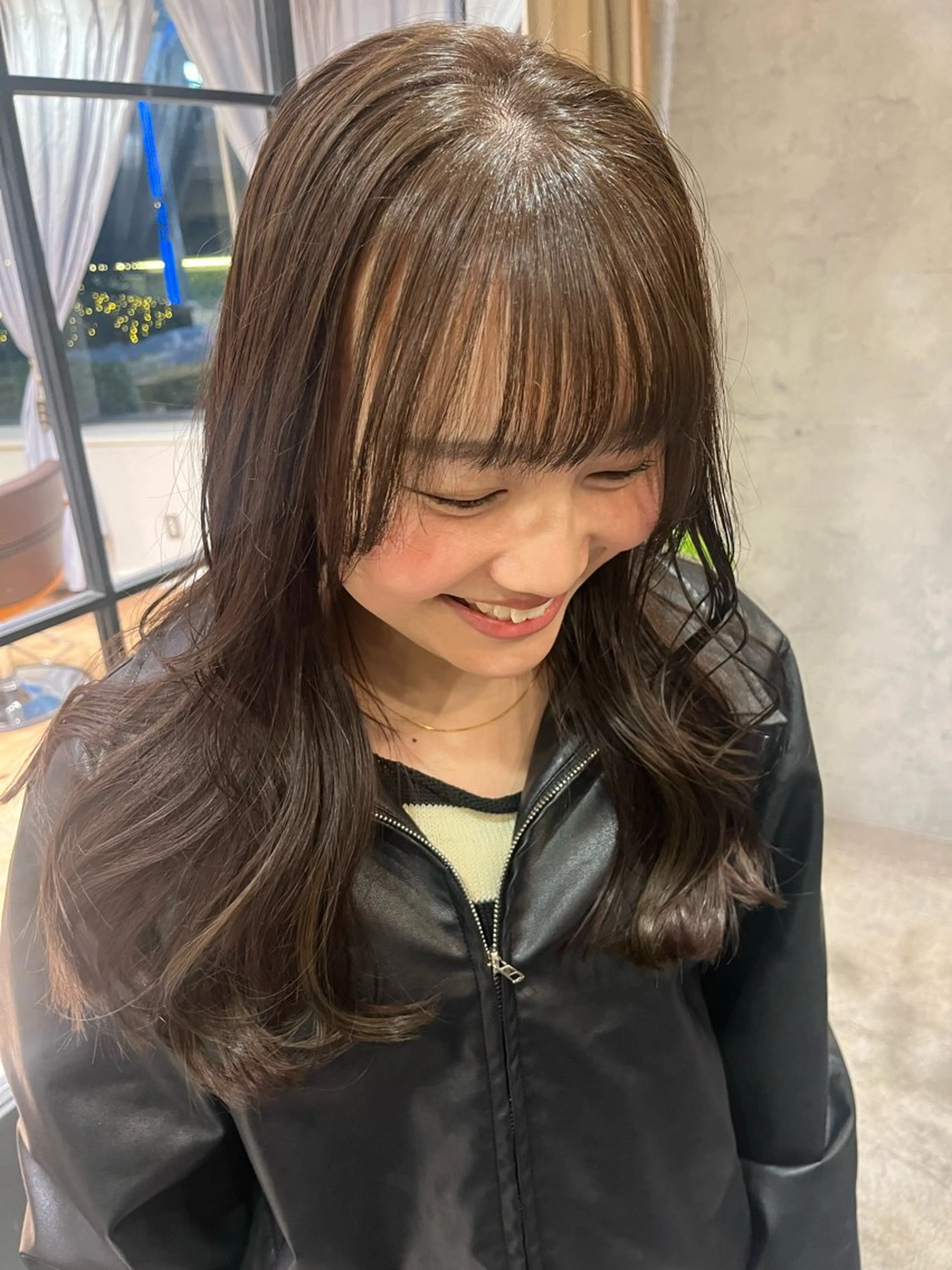 ロング レイヤーカット 梅田美容室/カット /Maoのヘアスタイル