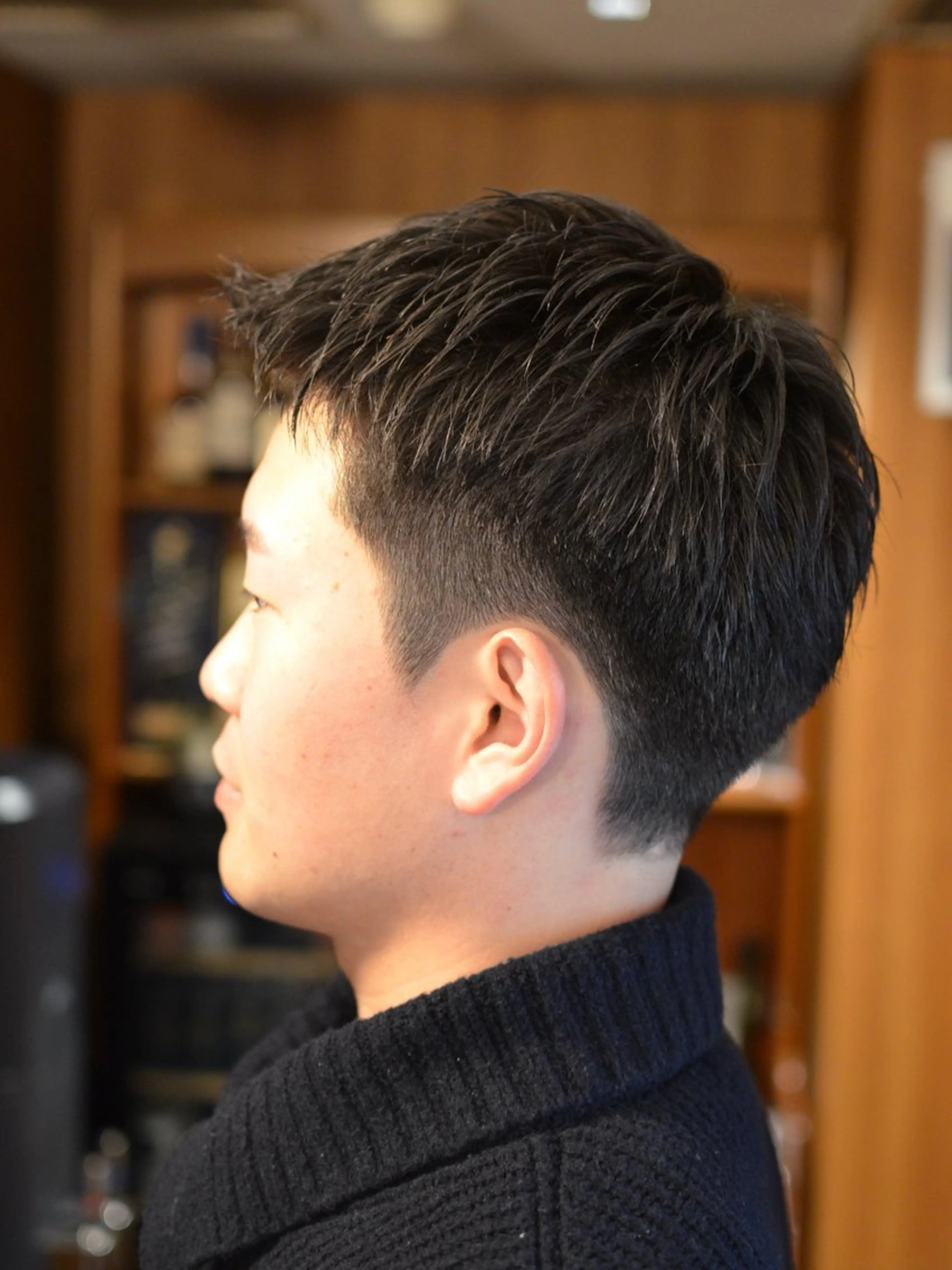 メンズカット+シャンプー+シェービング+ブローセットの写真